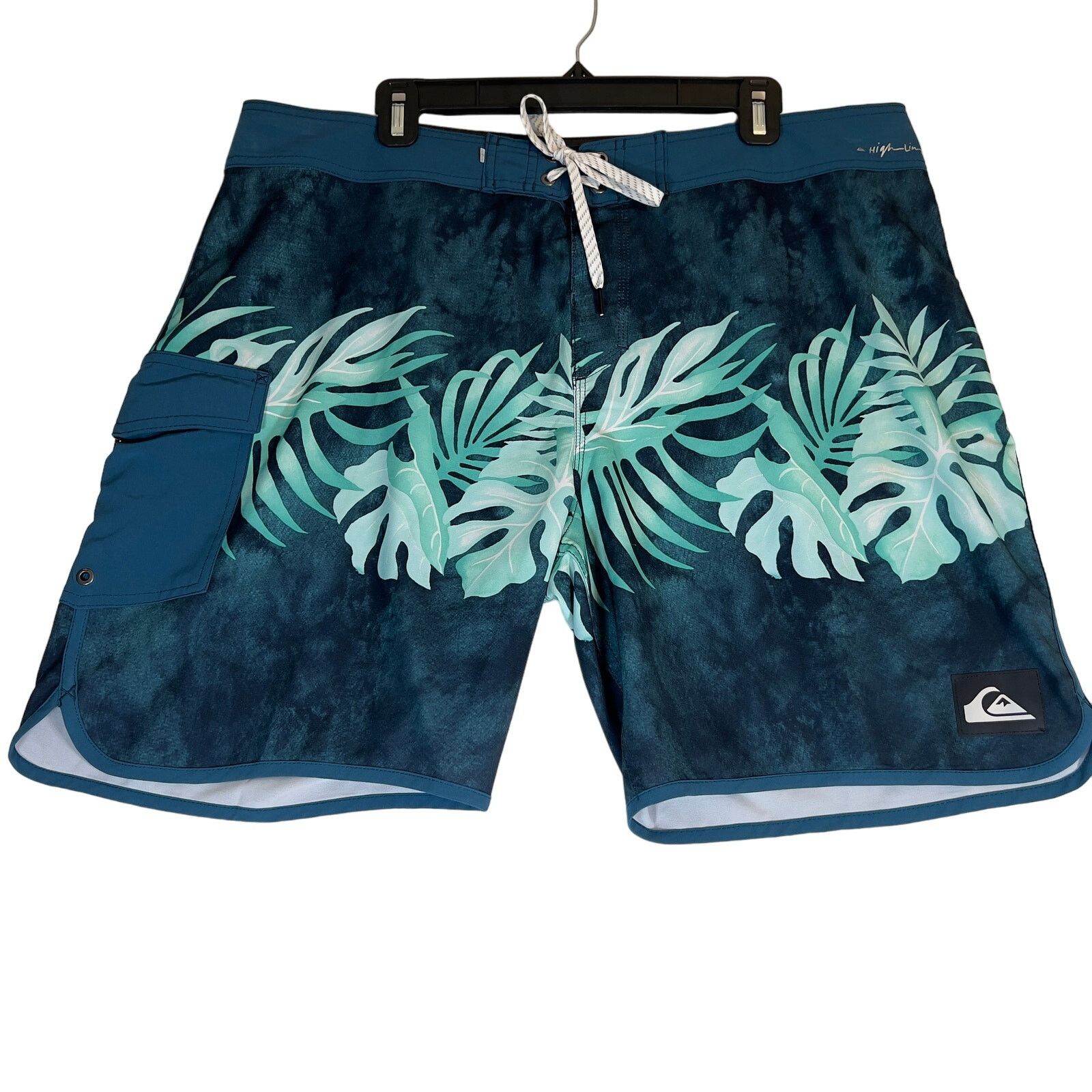 Quiksilver Quiksilver Bathing Suit Men 38W Pocket Hook/Loop Fly String Size US 38 / EU 54 - 1 Thumbnail