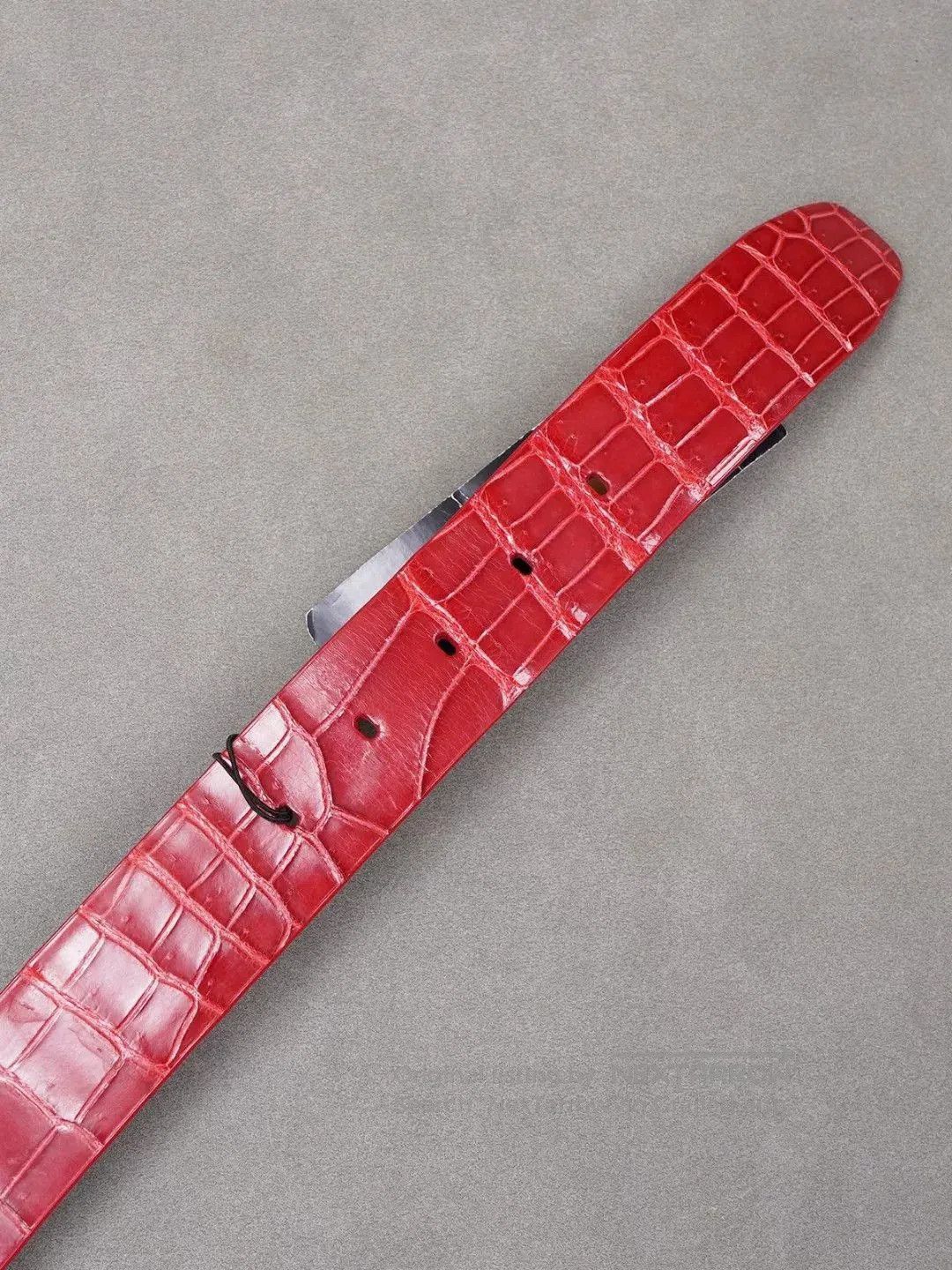 Zilli ZILLI Red Fish Skin Belt 105cm. Size ONE SIZE - 6 Thumbnail