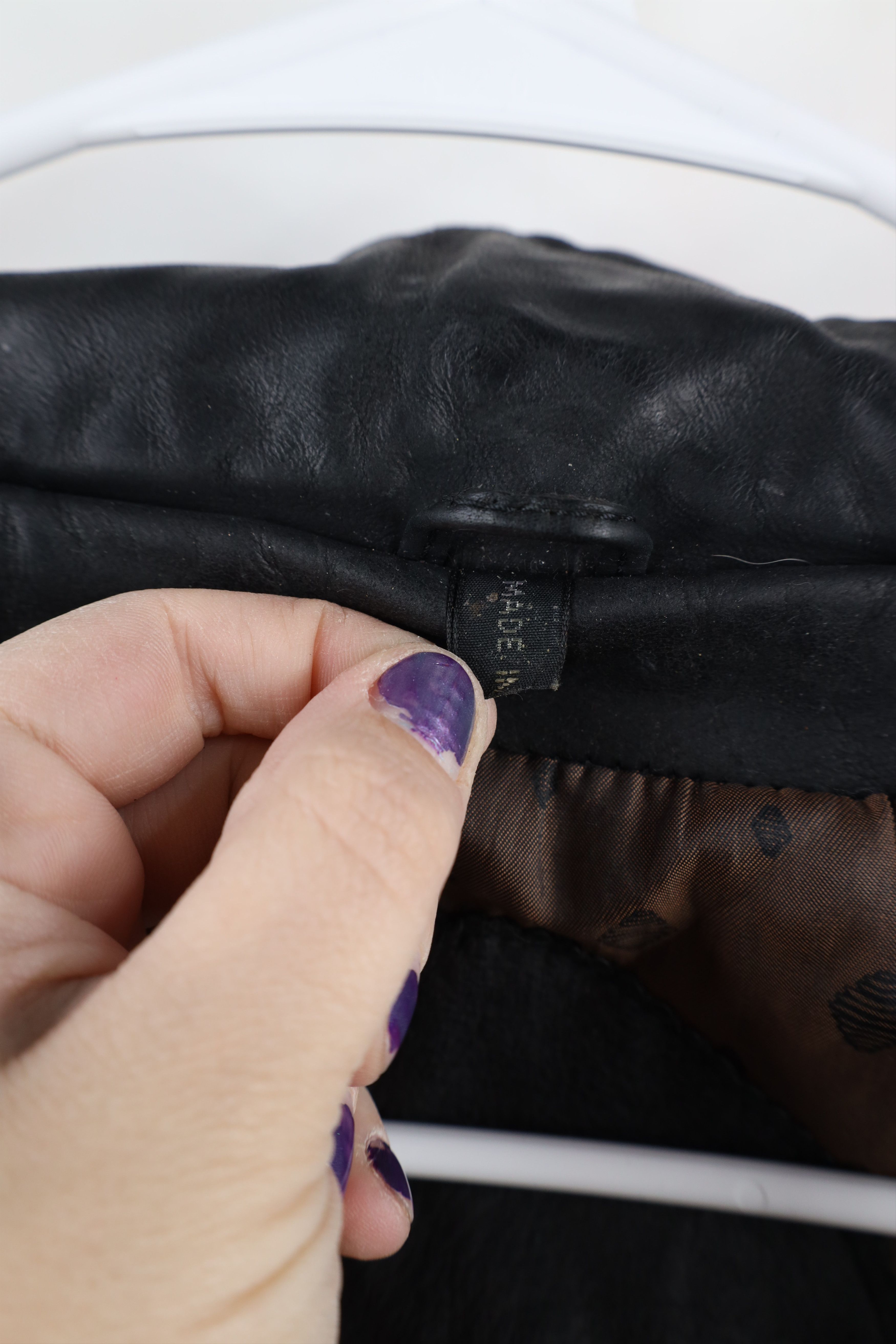 Vintage Vintage 90s Streetwear Hooded Leather Bomber Jacket Black Size US L / EU 52-54 / 3 - 10 Thumbnail