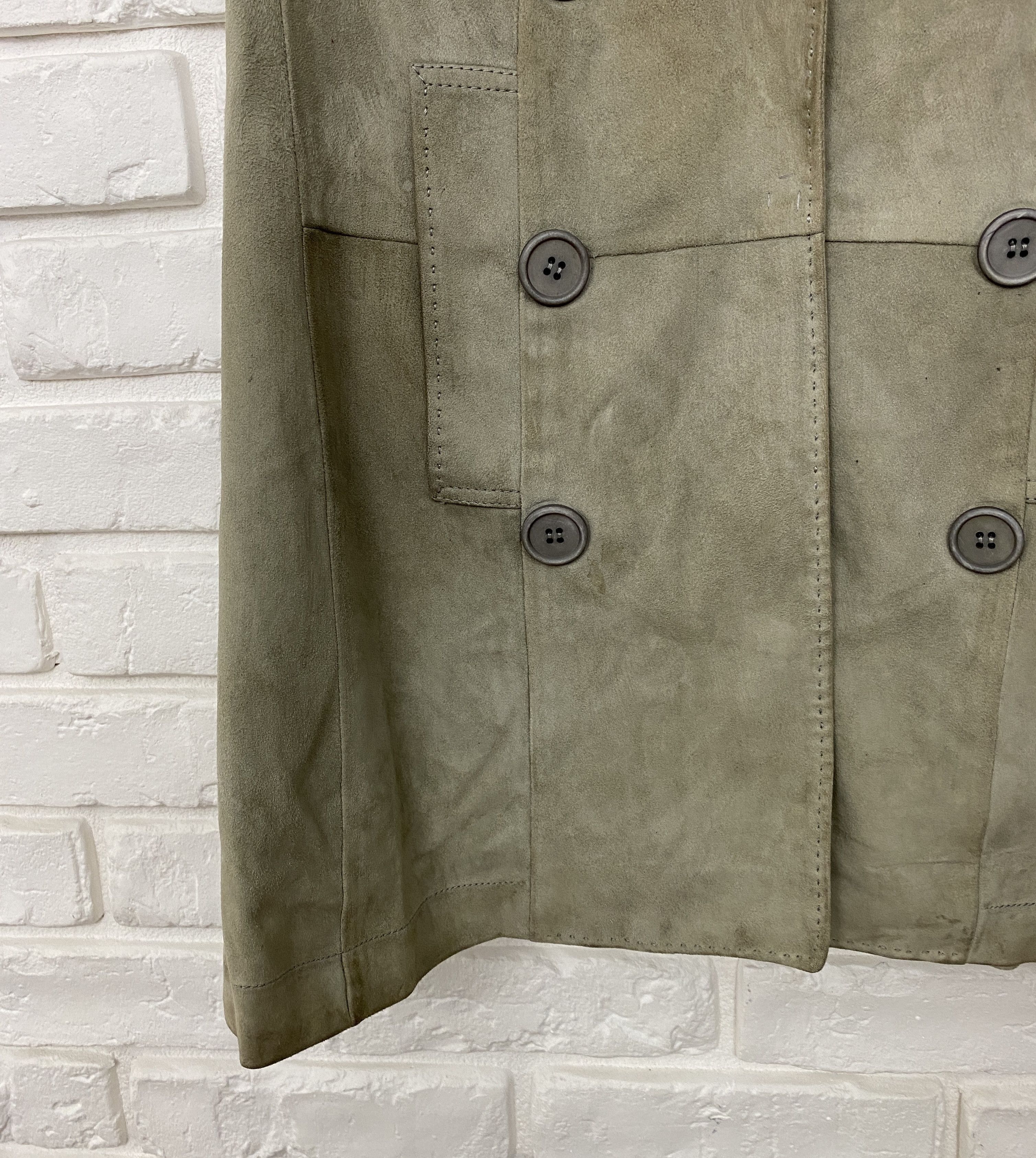 Brunello Cucinelli Brunello Cucinelli Suede Leather Short Sleeve Jacket Vest 44 Size M / US 6-8 / IT 42-44 - 5 Thumbnail