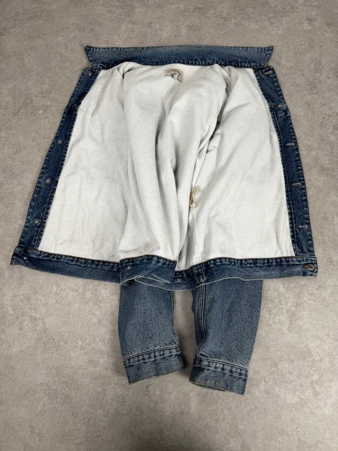 Armani 1990s Armani Light Blue Denim Jacket Size US L / EU 52-54 / 3 - 7 Thumbnail
