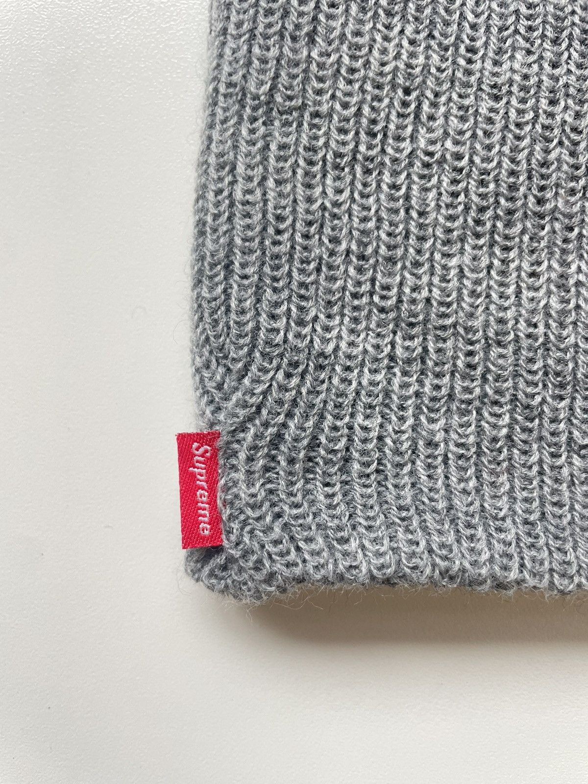 Supreme Supreme FW19 Basic Beanie Beanie GREY Size ONE SIZE - 2 Thumbnail