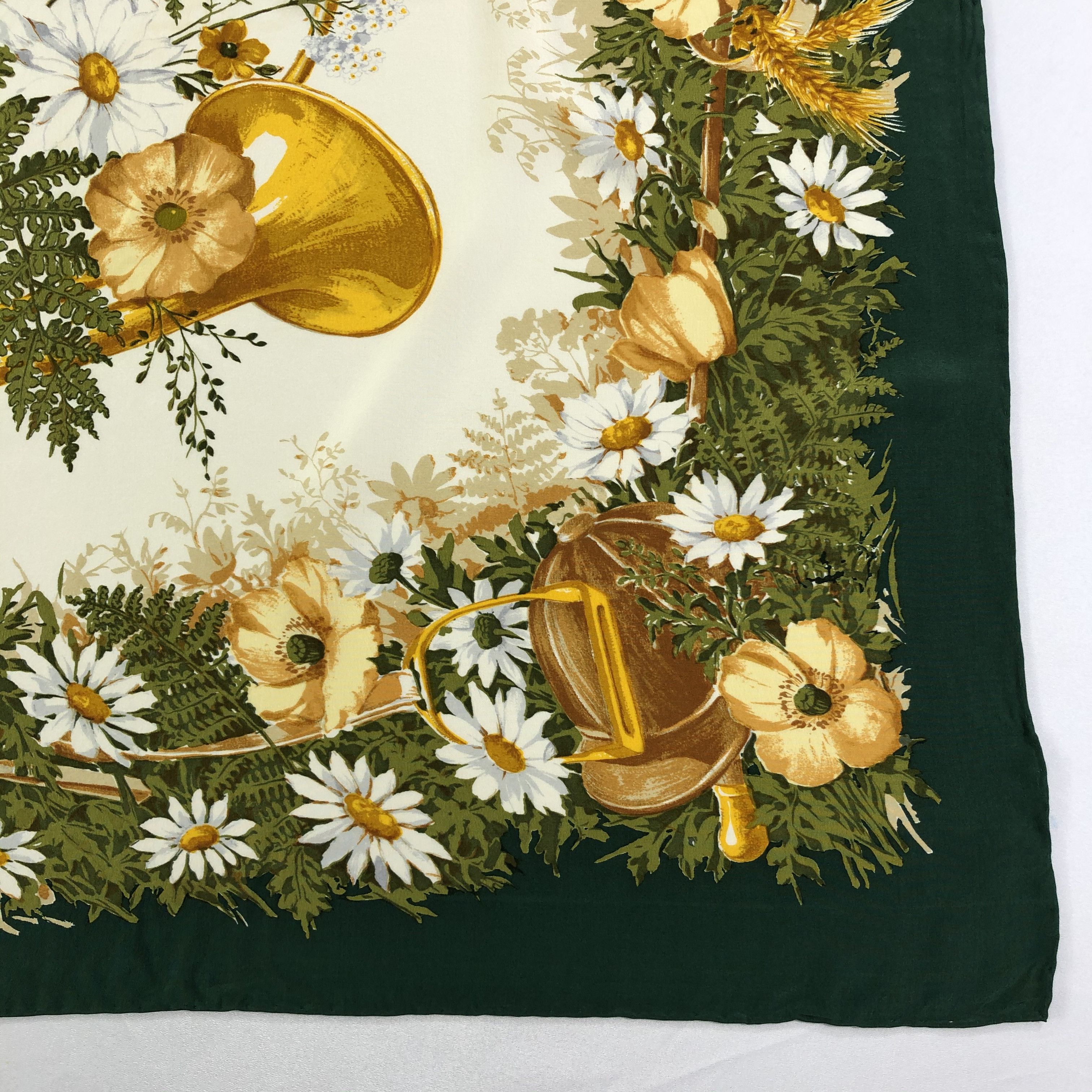 Vintage Vintage Silk Scarf Size ONE SIZE - 3 Thumbnail
