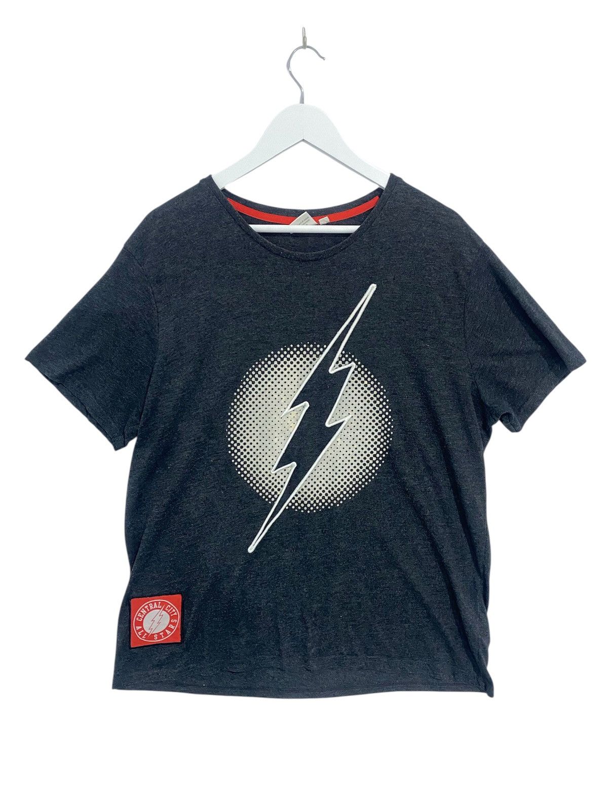 DC Comics The Flash DC All Star Central City Tshirt Embroidery Size US XL / EU 56 / 4 - 1 Thumbnail