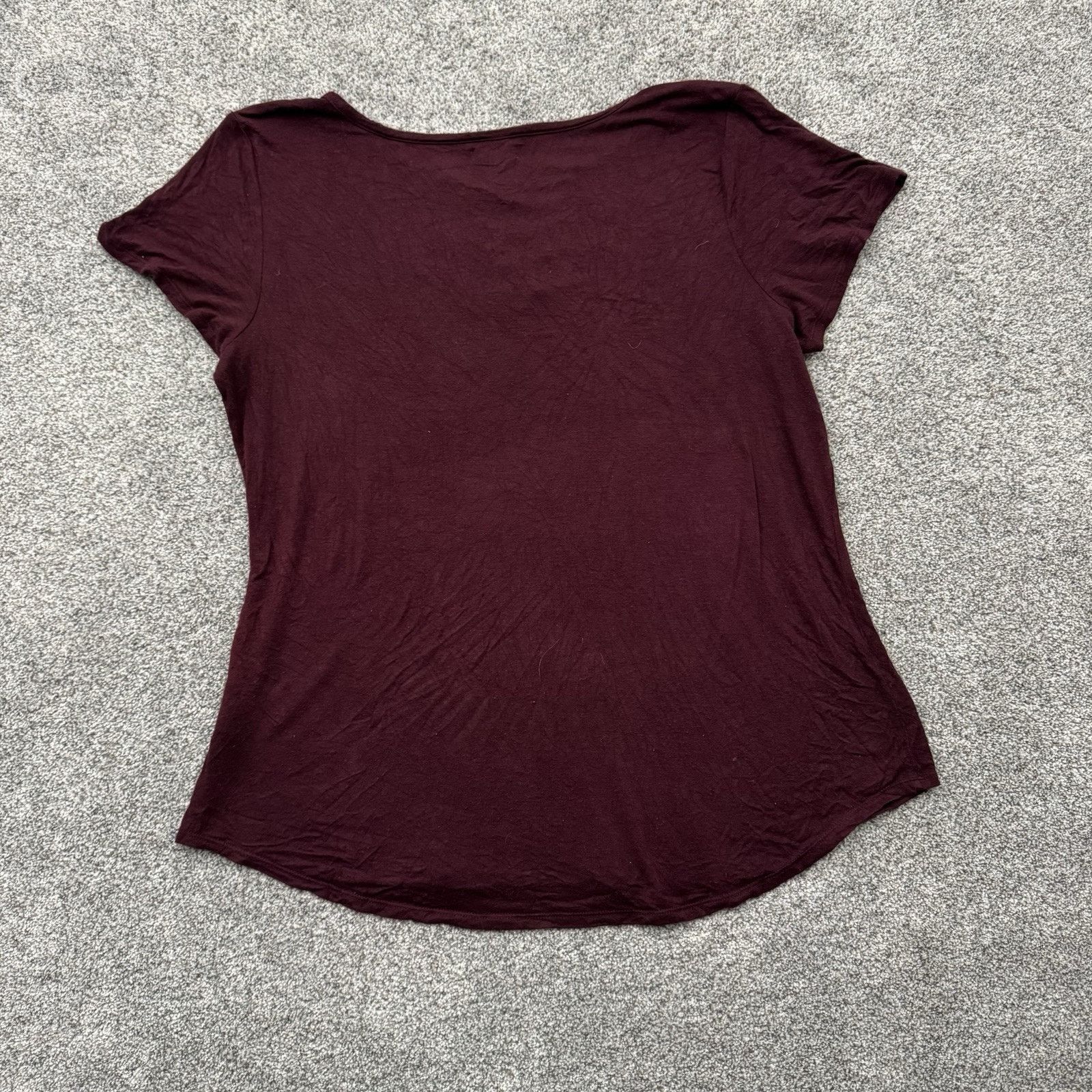 Other Lace Up Top Womens XXL Grunge Edgy Streetwear Soft Flowy Size XXL / US 16-18 / IT 52-54 - 6 Thumbnail