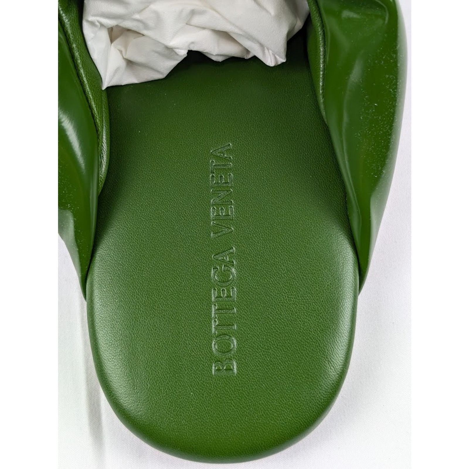 Bottega Veneta o1rshd1 Sandal Leather Latex in Jalapeno Size US 12 / EU 45 - 11 Thumbnail