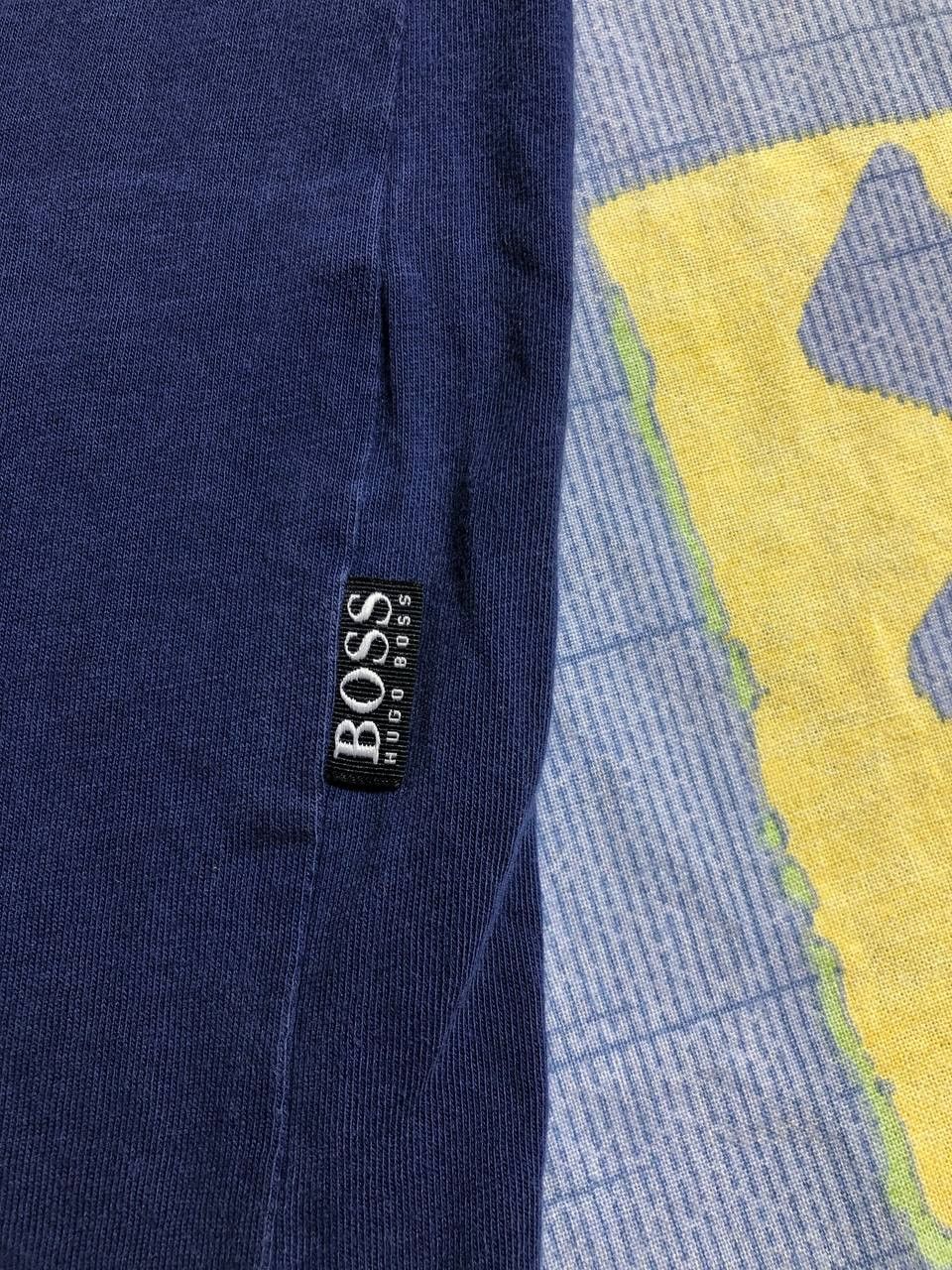 Hugo Boss Hugo Boss tee grey big logo Size US M / EU 48-50 / 2 - 11 Thumbnail