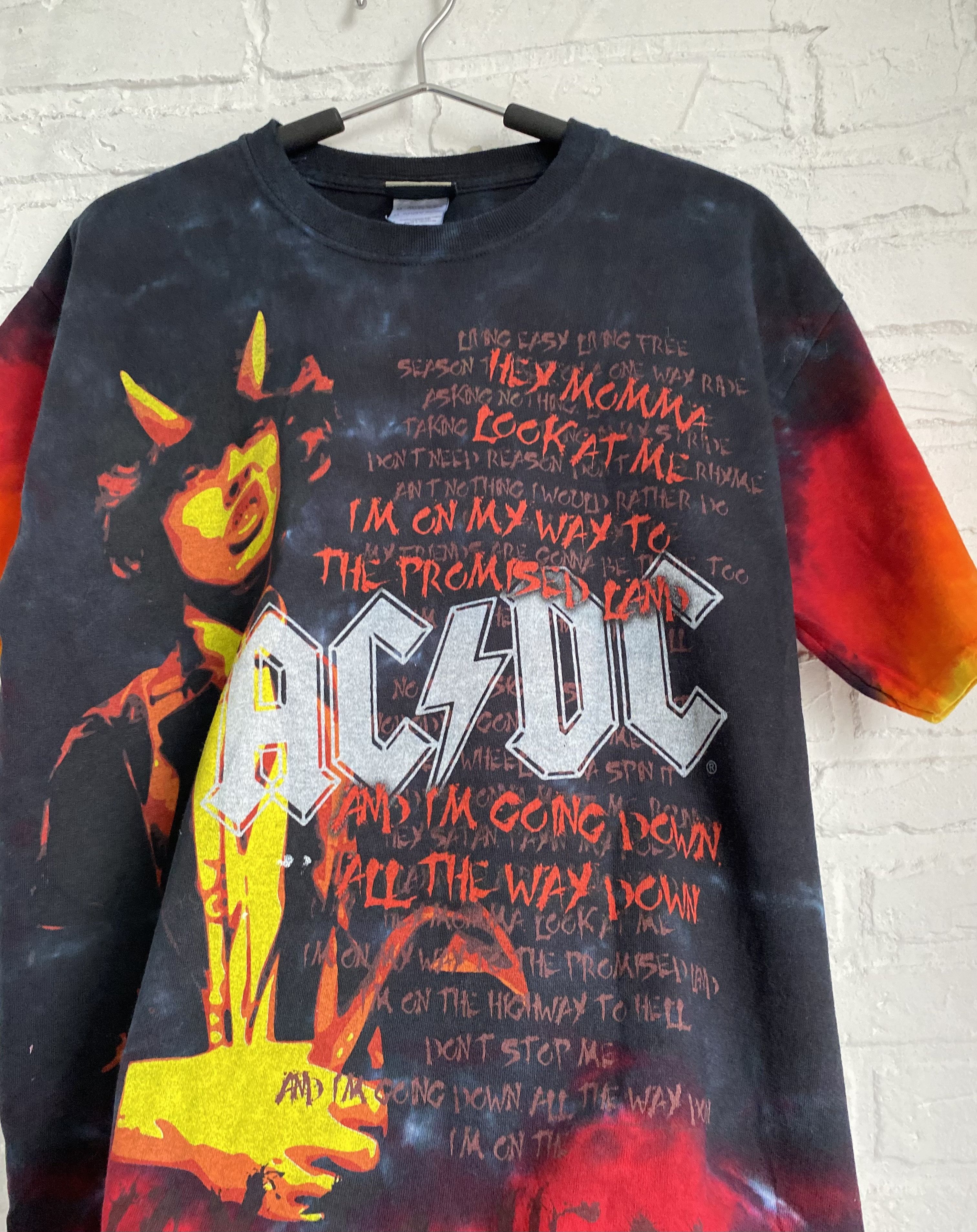 Band Tees × Vintage Vintage 2006 Liquid Blue AC/DC Highway To Hell T-Shirt Size US M / EU 48-50 / 2 - 6 Thumbnail