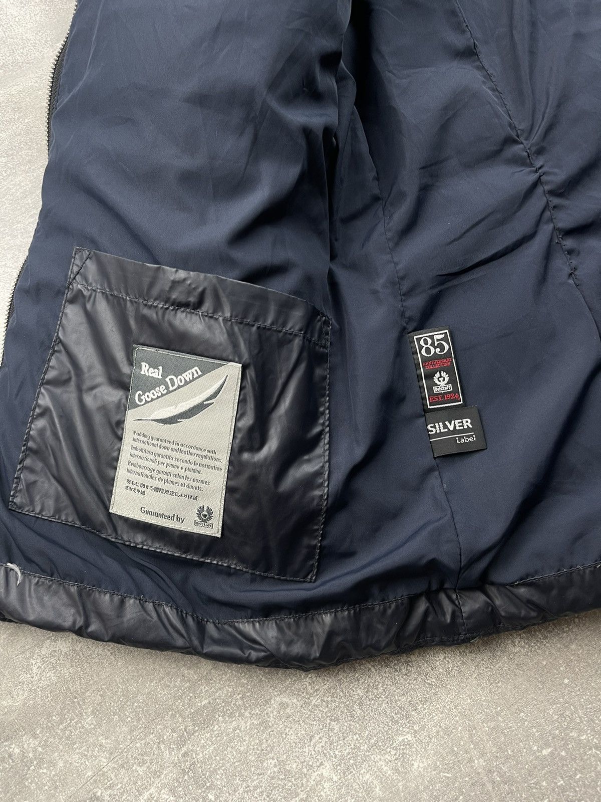 Belstaff Belstaff Silver Label Womens Navy Blue Down Puffer Jacket Size M / US 6-8 / IT 42-44 - 10 Thumbnail