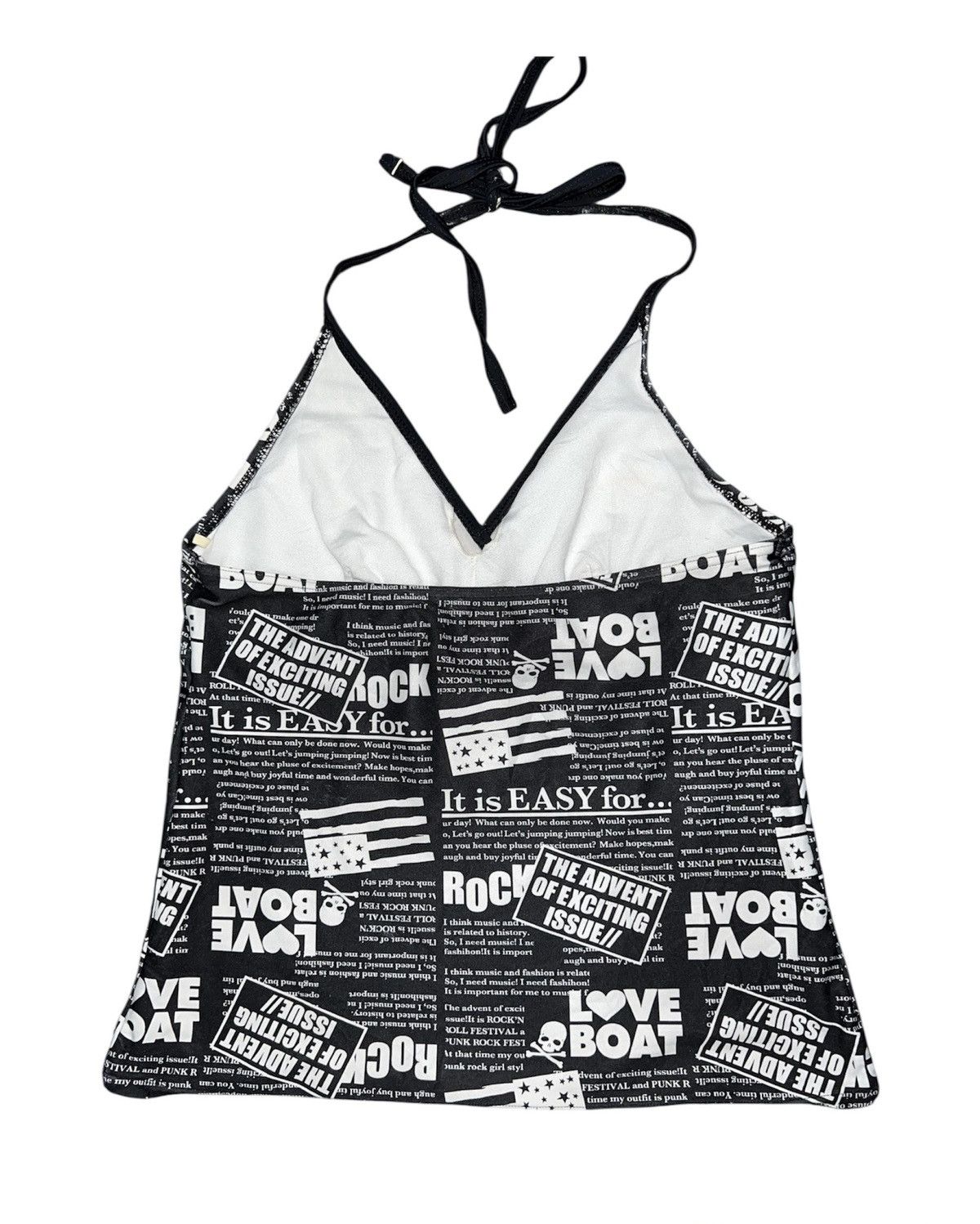 Japanese Brand Love Boat halter neck top ☠️➕ Size M / US 6-8 / IT 42-44 - 5 Thumbnail