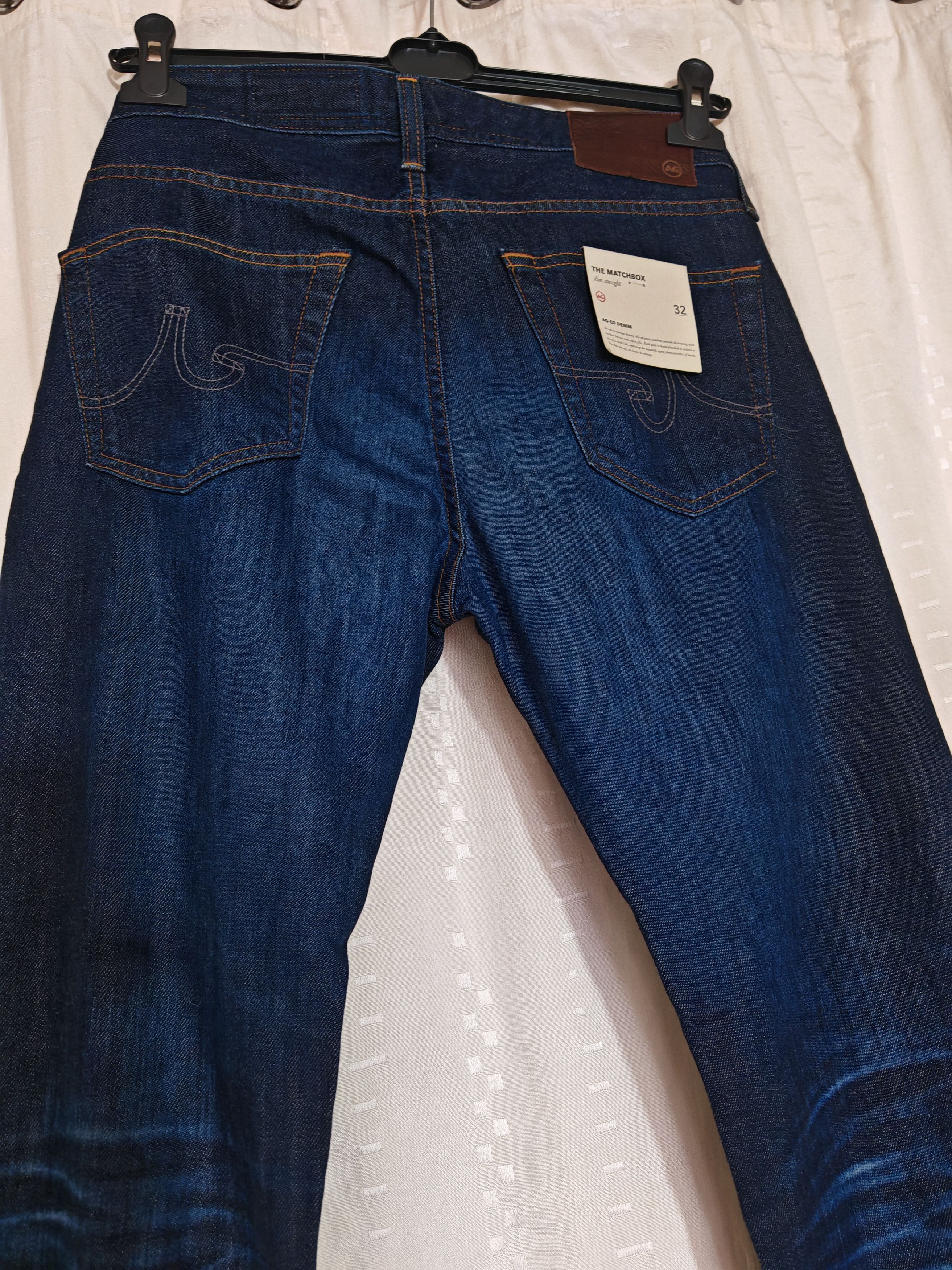 AG Adriano Goldschmied AG Adriano Goldschmied Soft Denim Mens Jeans sz 32 Straight Size US 32 / EU 48 - 6 Thumbnail