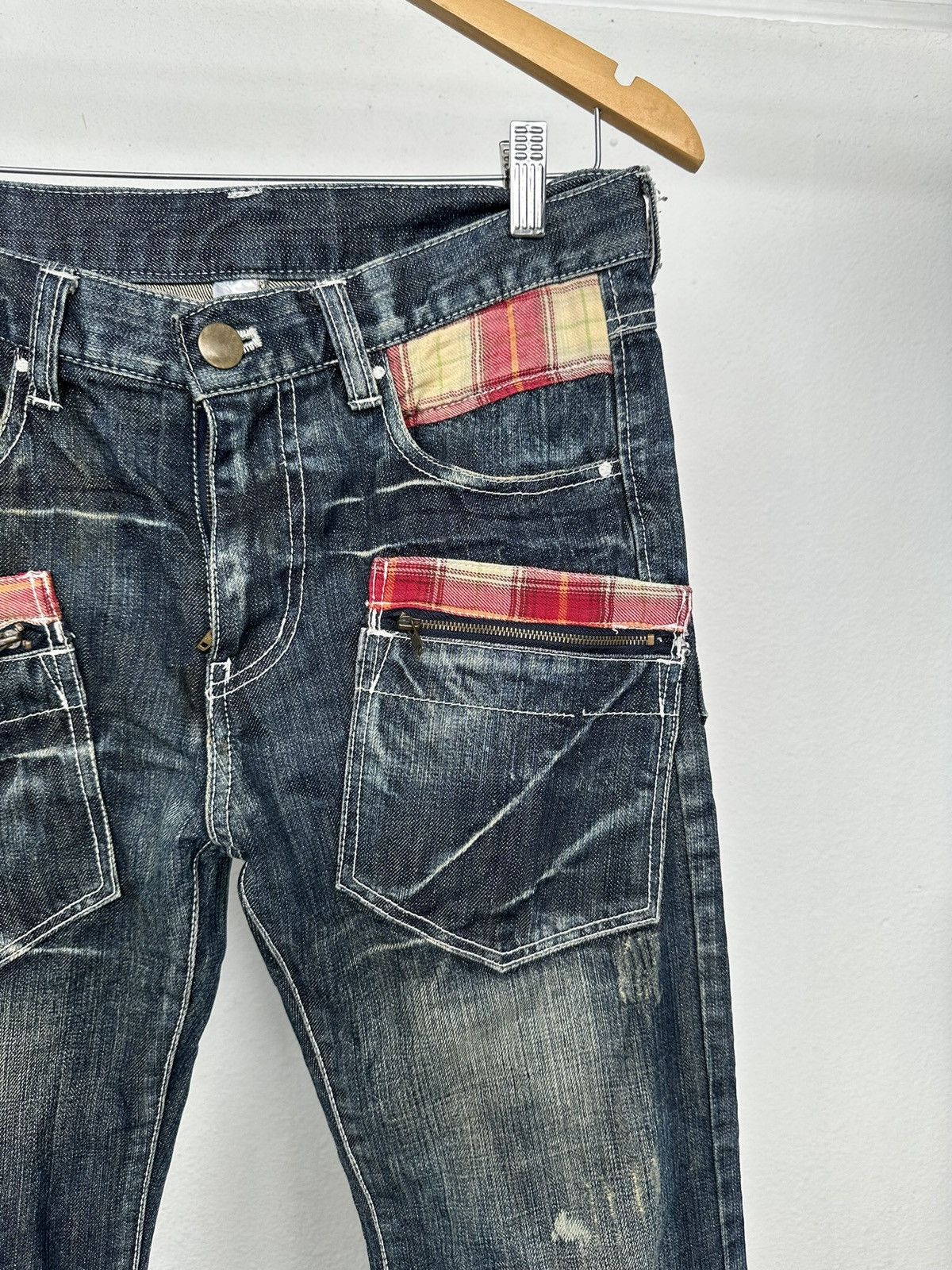 Beauty Beast 32''/42'' - 2000's Up Start Japan 6 pocket jeans Size US 32 / EU 48 - 16 Thumbnail