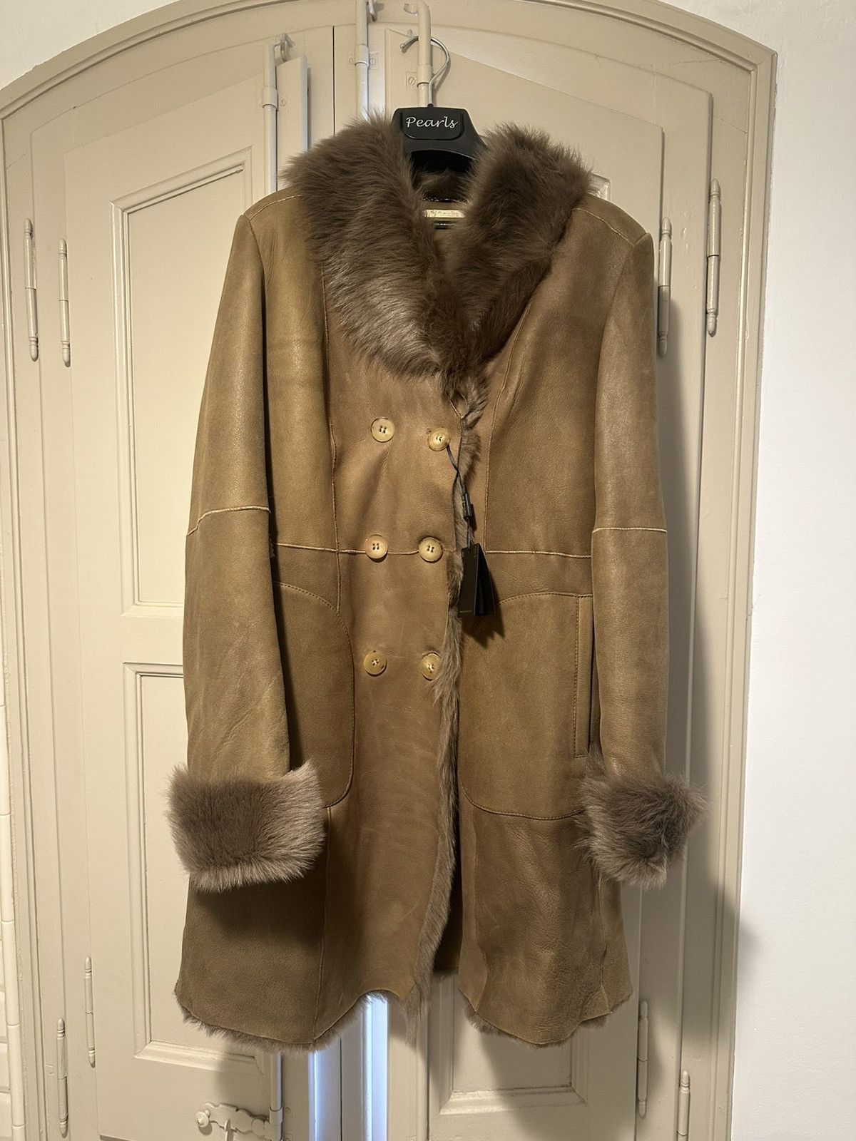 Massimo Dutti MASSIMO DUTTI SHEARLING COAT Size L / US 10 / IT 46 - 1 Thumbnail