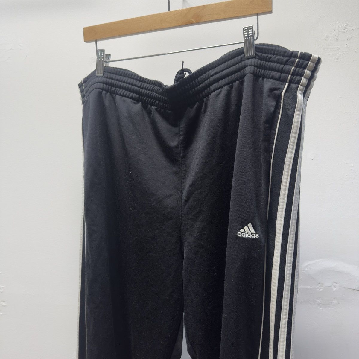 Adidas Vintage 2000s Adidas Track Pants Sweatpants Baggy Wide Leg Size US 42 / EU 58 - 2 Thumbnail