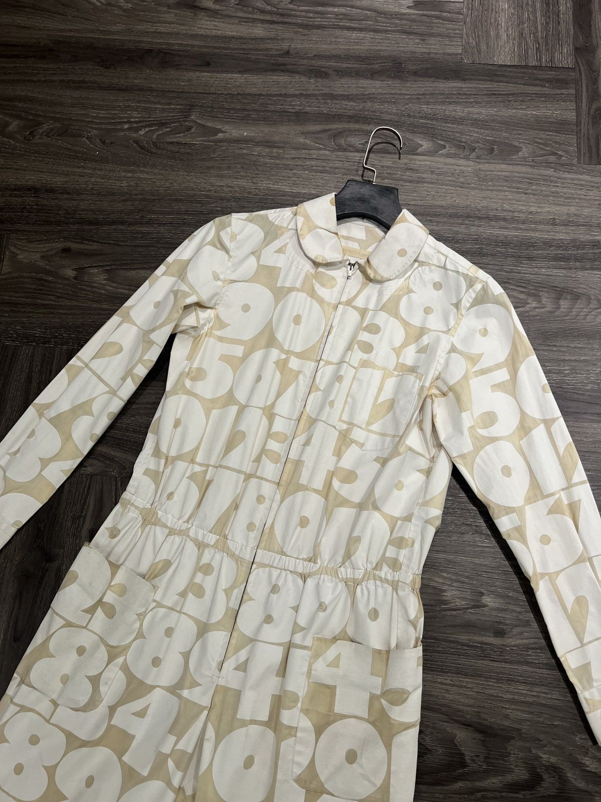 Comme des Garcons SS02 Comme Des Garcons Number Poem Runway Jumpsuit Bodysuit Size 32" / US 10 / IT 46 - 3 Thumbnail
