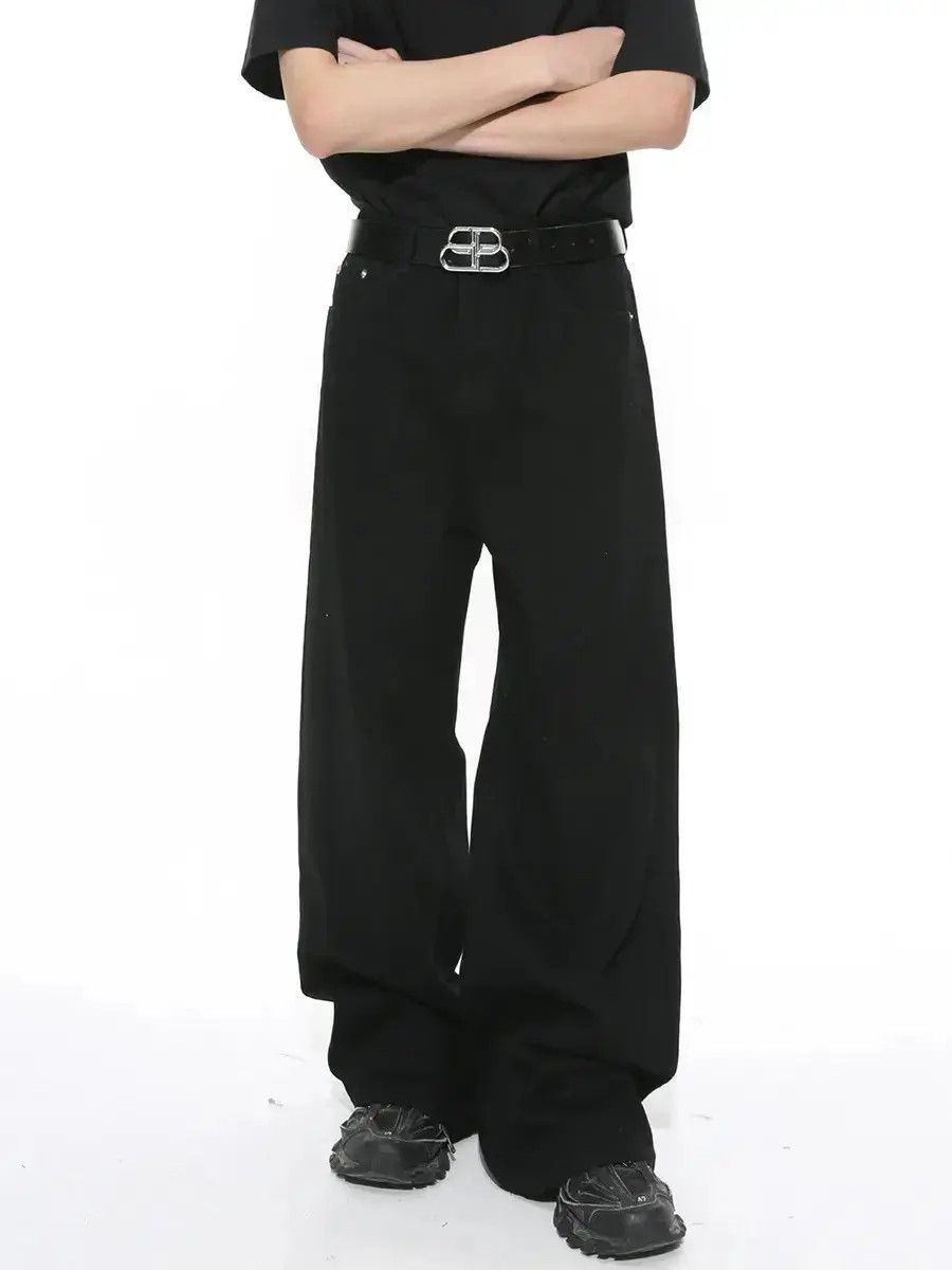 Japanese Brand Retro straight tube loose casual jeans Size US 32 / EU 48 - 1 Thumbnail