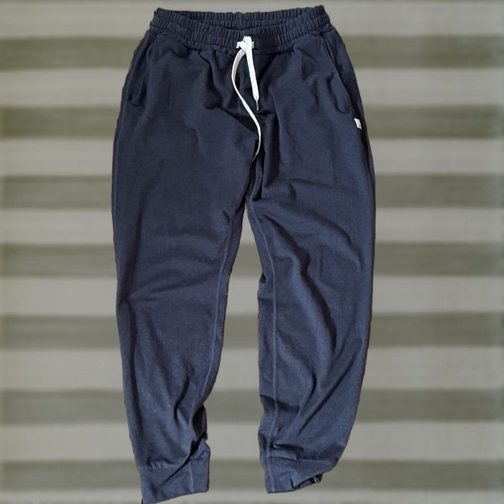 Vuori Sunday Performance Joggers Sweatpants Slim Tapered Leg Black S Mens Athleisure Jogger