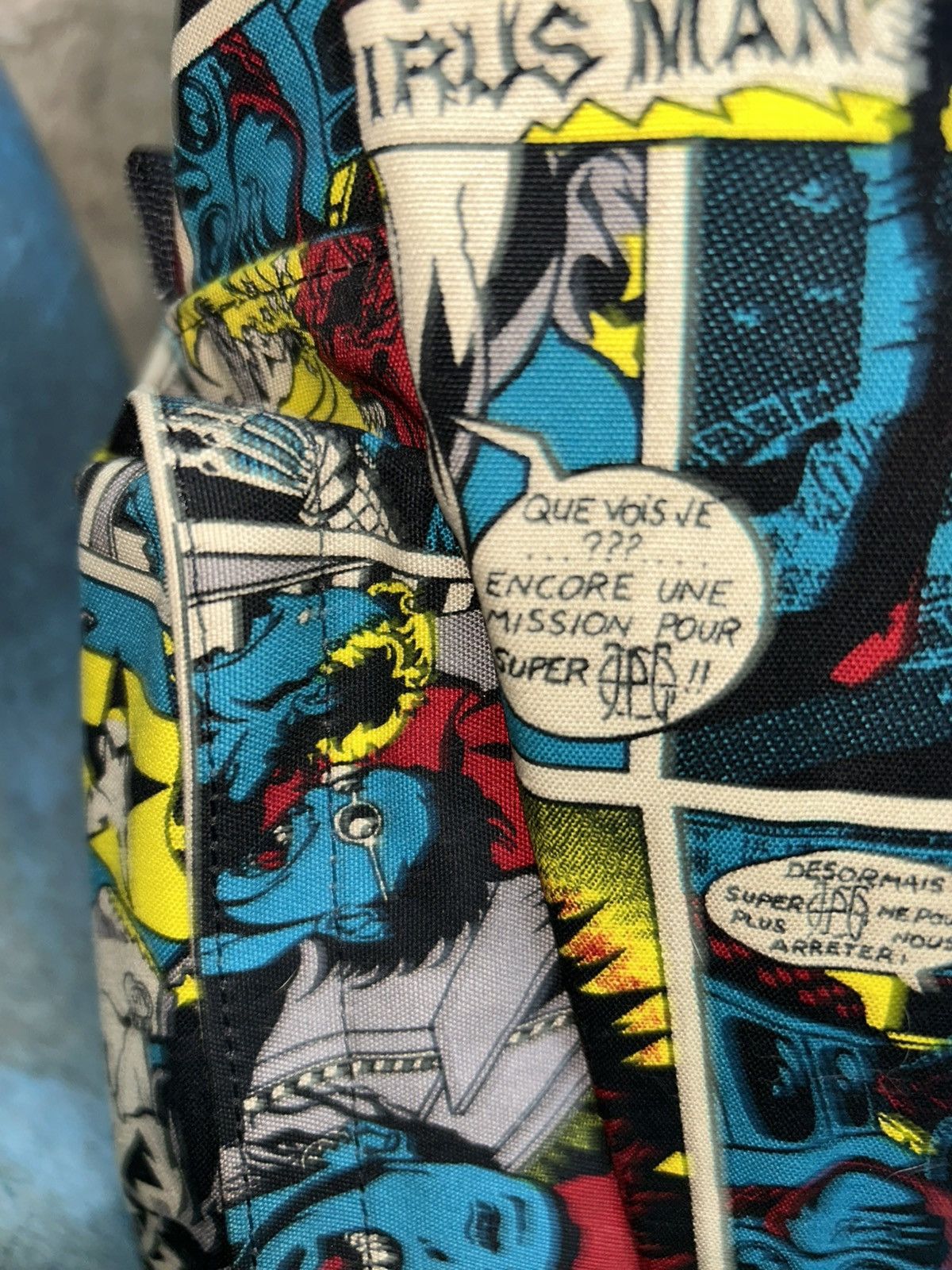 Jean Paul Gaultier F/W 1995 Comic Book Style 'The Virus Man' Three Way Bag Size ONE SIZE - 13 Thumbnail