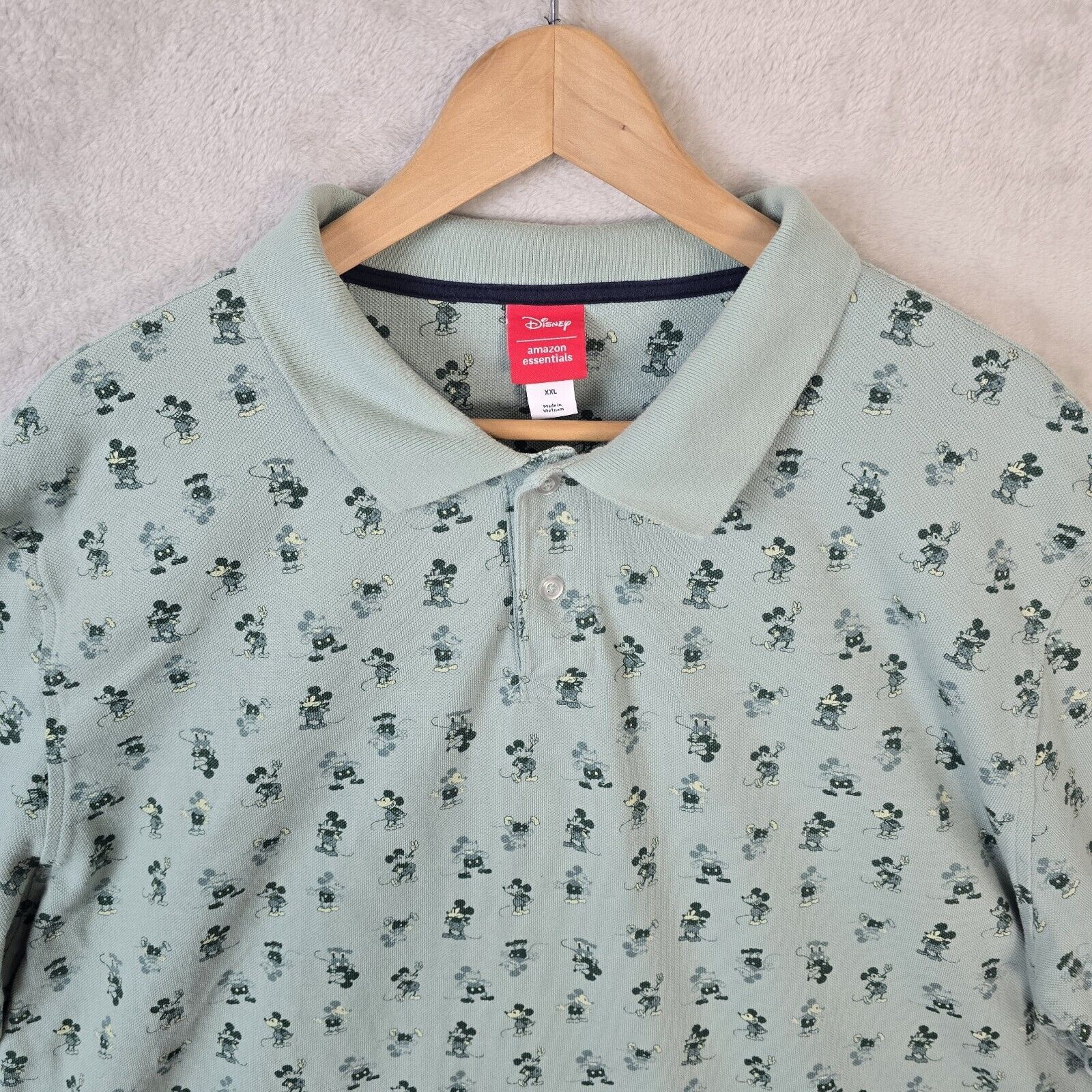 Disney Disney Amazon Essentials Mickey Mouse AOP Golf Polo XXL Size US XXL / EU 58 / 5 - 3 Thumbnail