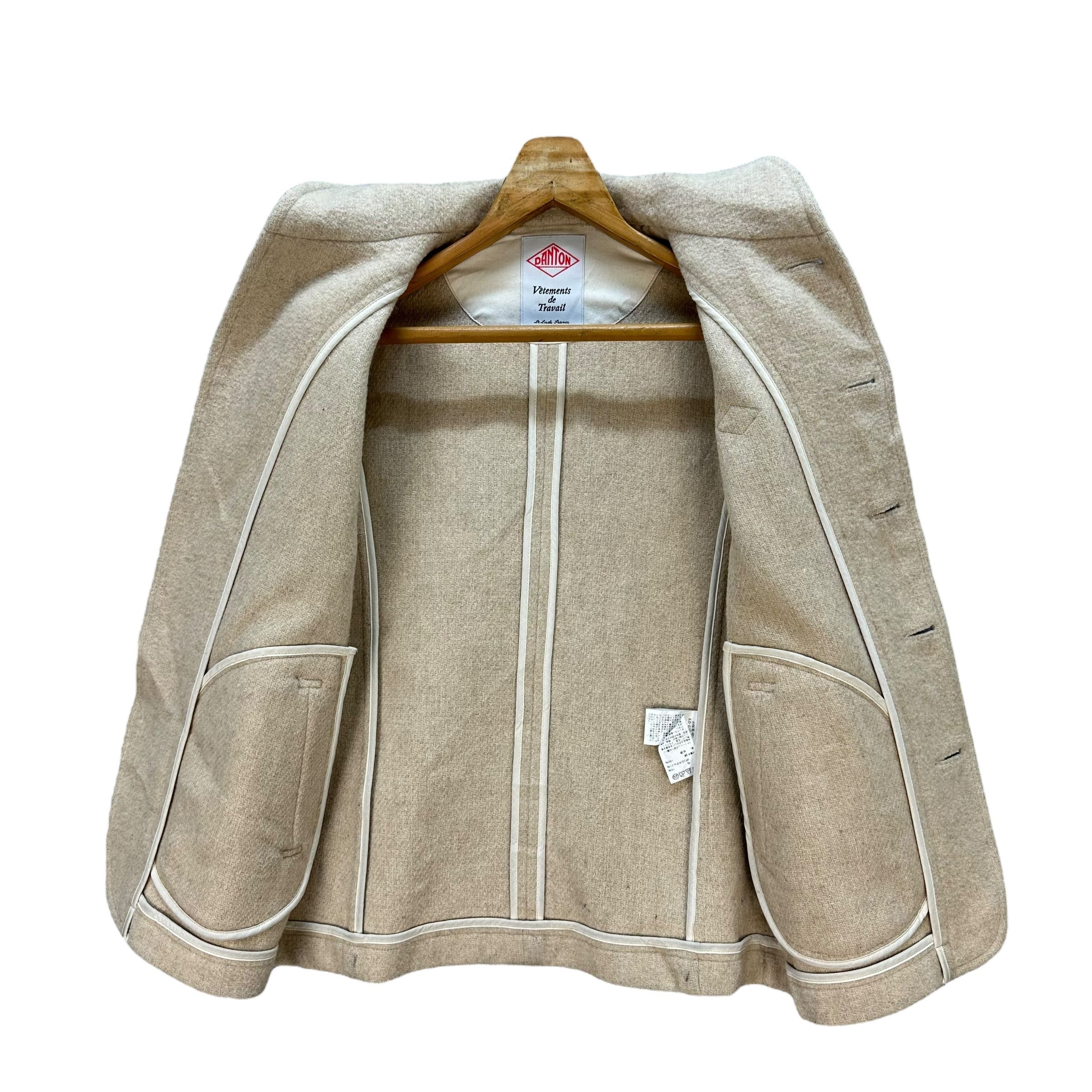 Danton DANTON Button Wool Collared Jacket #A50-1176 Size S / US 4 / IT 40 - 7 Thumbnail