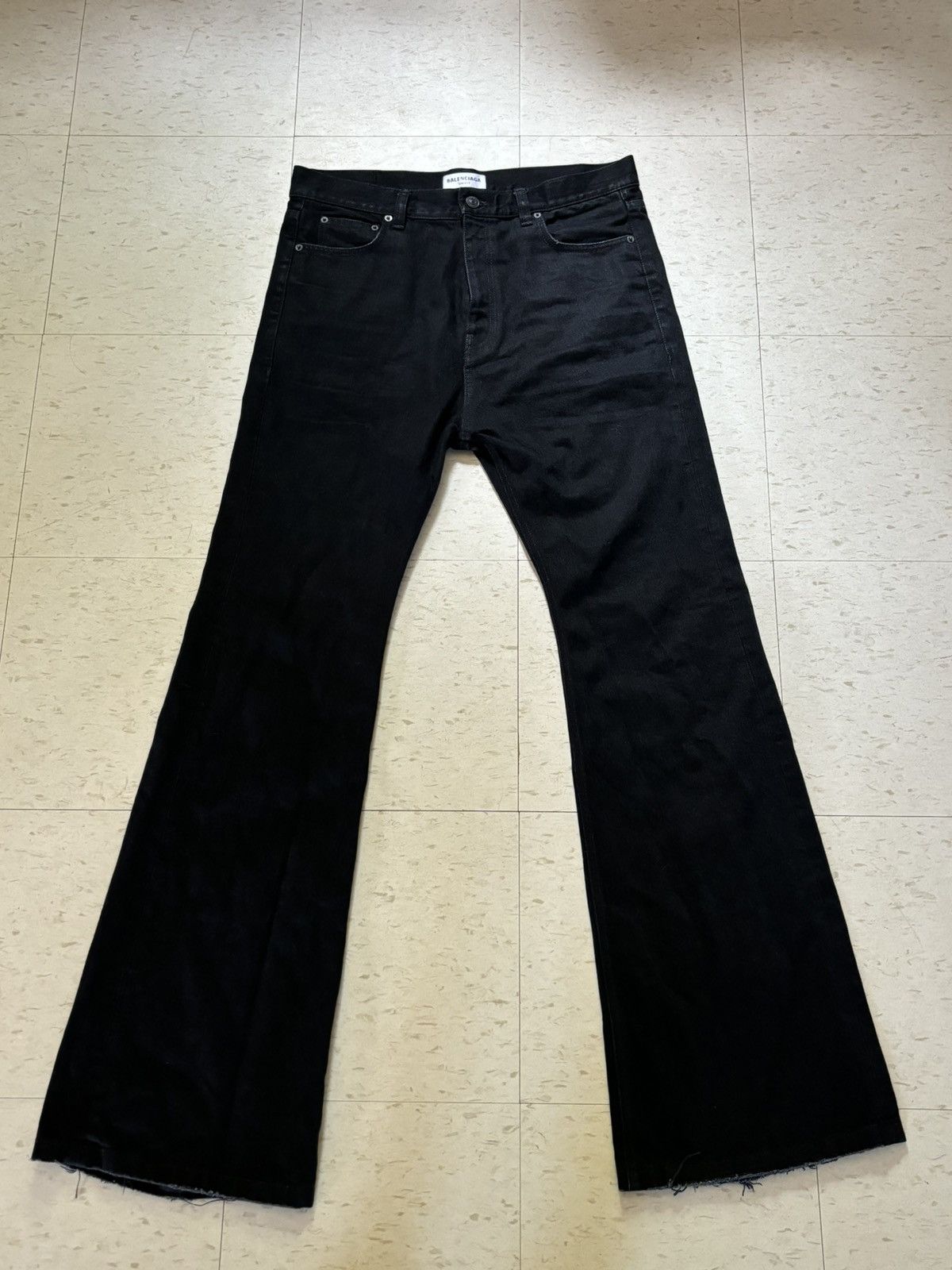 Balenciaga Balenciaga Lost Tape Flared Jeans | Grailed
