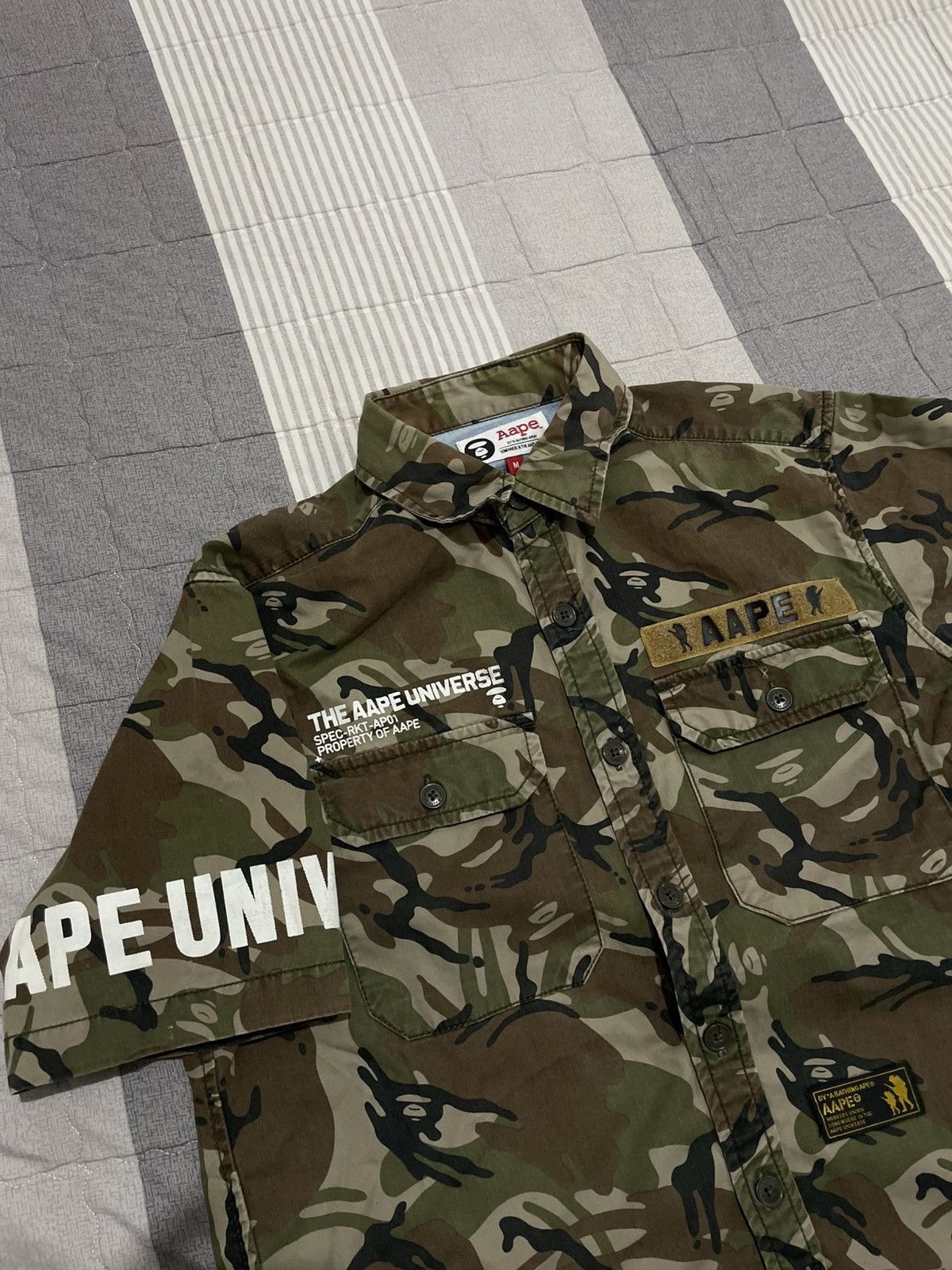 Aape Shirt A BATHING APE AAPE Size US M / EU 48-50 / 2 - 6 Thumbnail