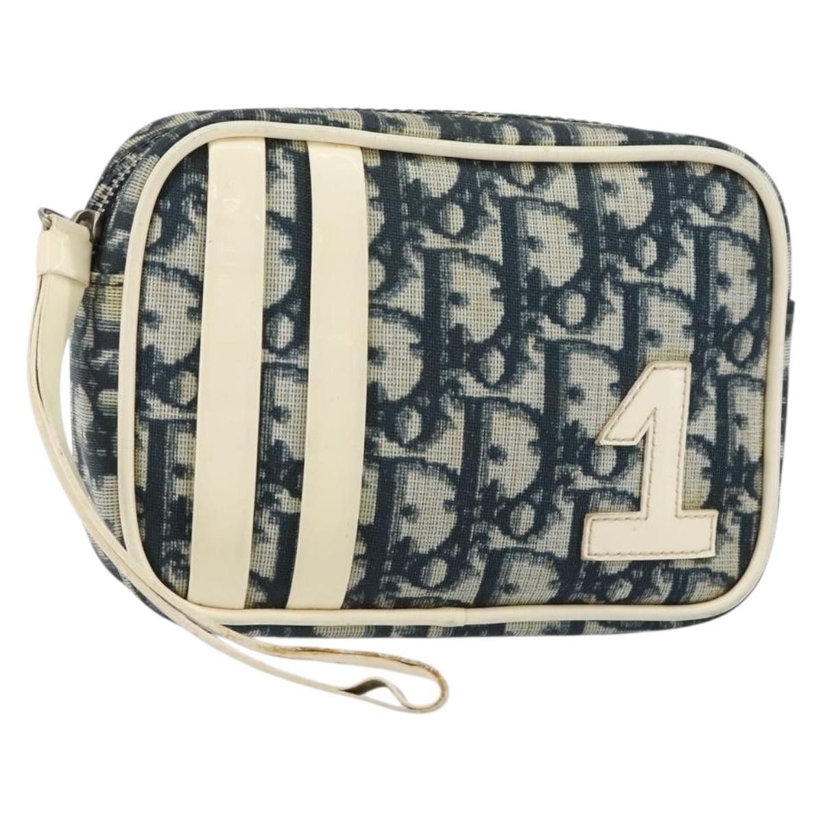 Dior Christian Dior Vintage Trotter Pouch Diorissimo Canvas Size ONE SIZE - 1 Thumbnail