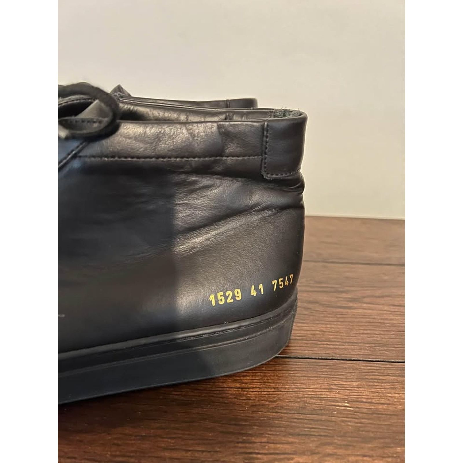 Common Projects Common Projects Achilles Black Mid 41 (Fits Like 9 US) Size US 8 / EU 41 - 2 Thumbnail
