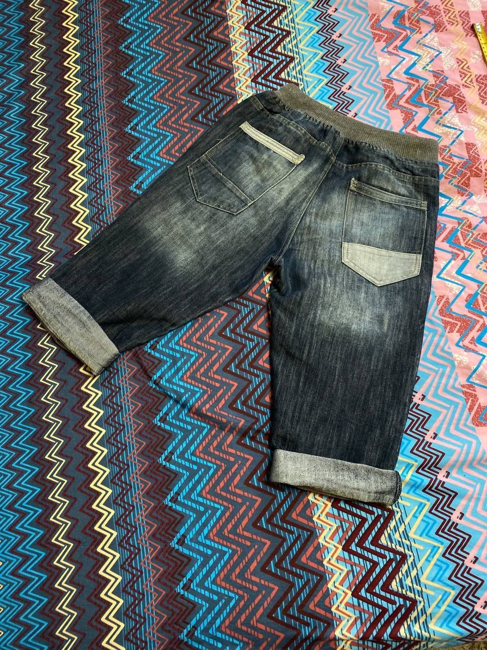 No Fear Distressed Washed Denim short streetwear Vintage Y2K No fear Size US 30 / EU 46 - 14 Thumbnail
