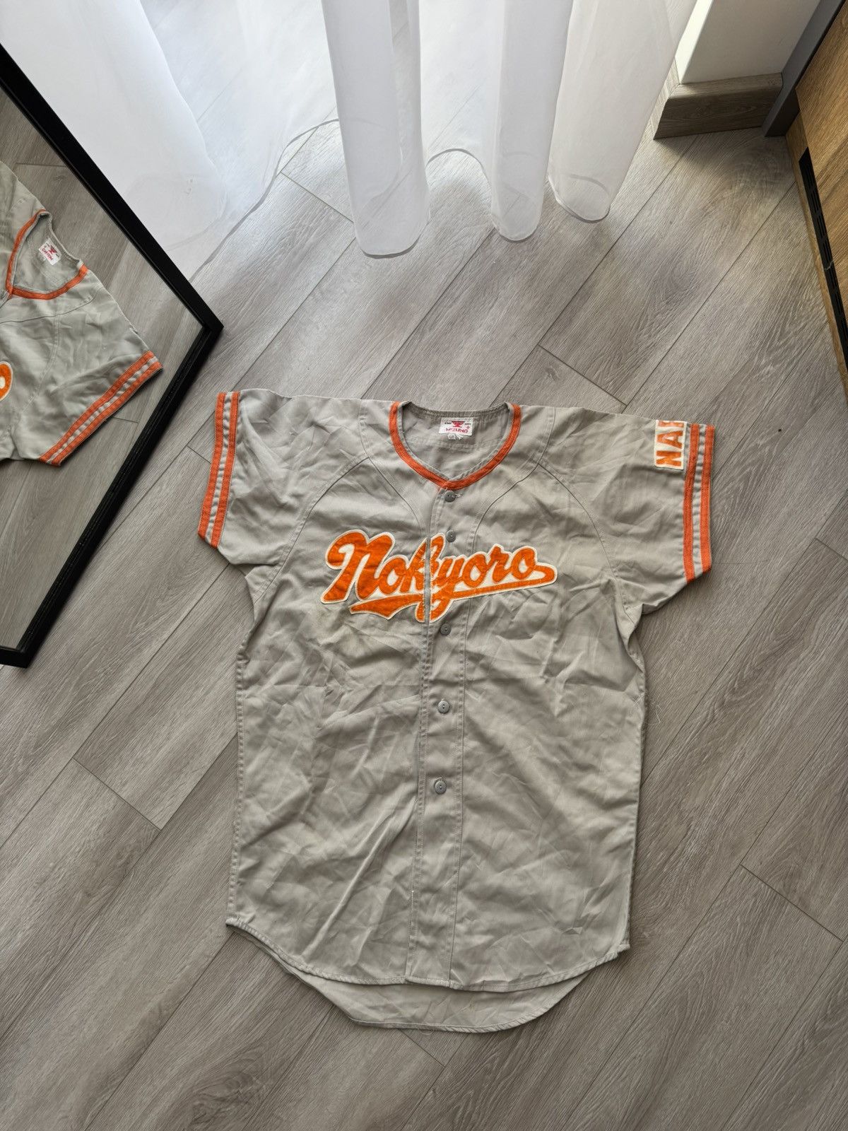 Mizuno 🔥 Vintage Mizuno “Nokiyoro” Game Jersey NARA #11 Japan L! Size US L / EU 52-54 / 3 - 1 Thumbnail