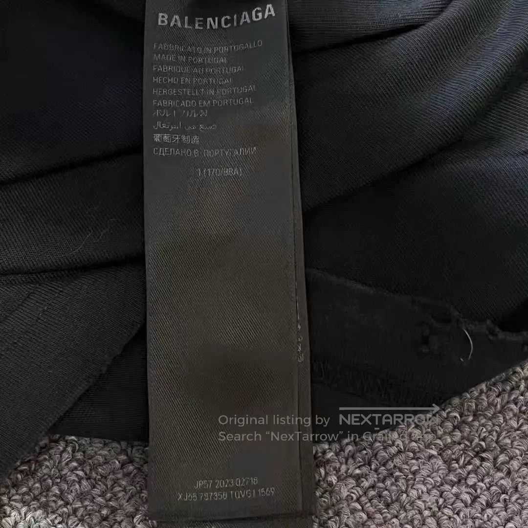 Balenciaga black balenciaga ai logo short sleeve t-shirt. Size US L / EU 52-54 / 3 - 5 Thumbnail