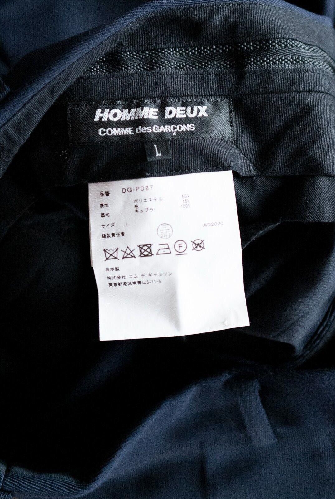 Comme des Garcons Comme Des Garcons Navy Pants Sz. L Size US 34 / EU 50 - 3 Thumbnail