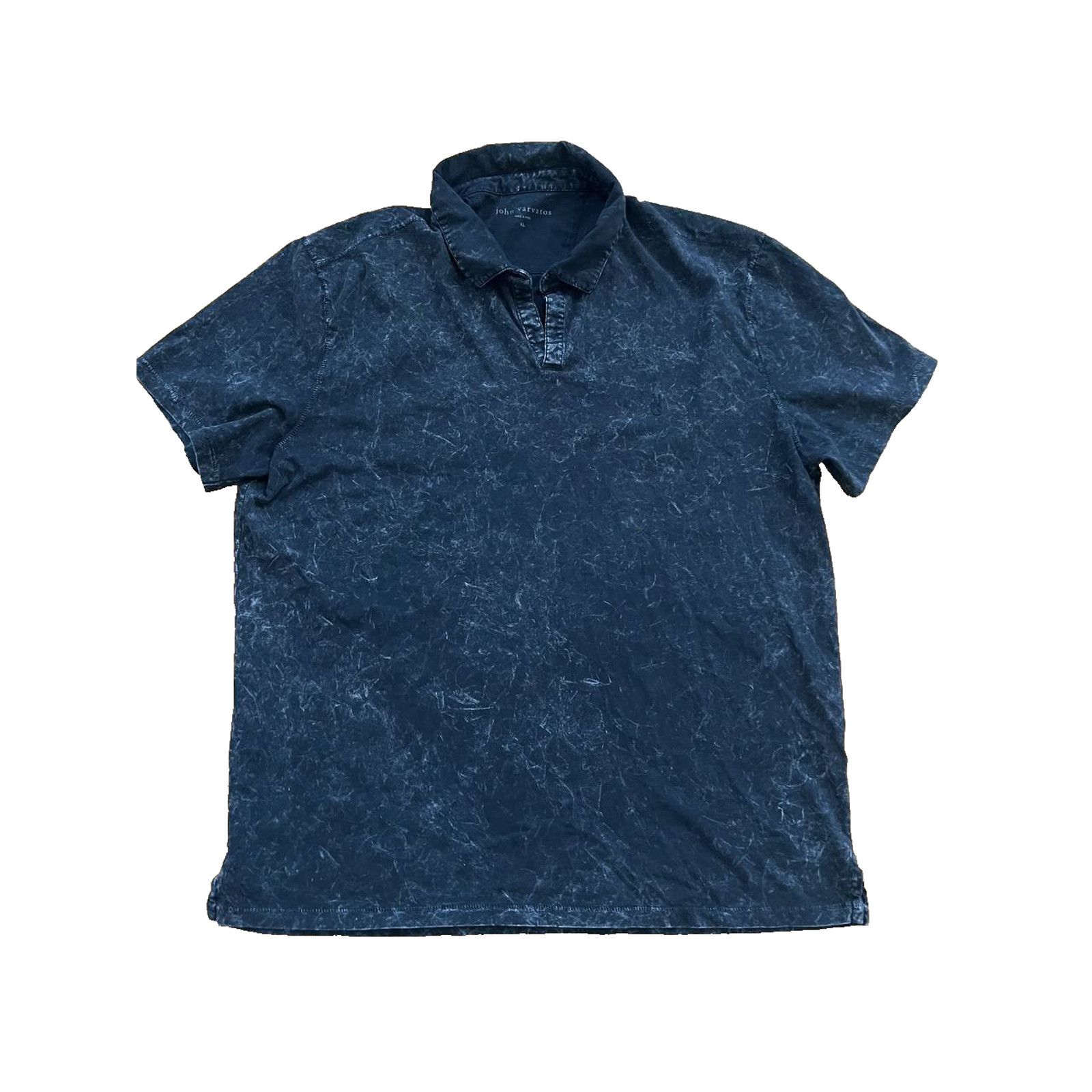 John Varvatos John Varvatos Regular Fit Polo Shirt Navy Blue XL A001698 Size US XL / EU 56 / 4 - 2 Thumbnail