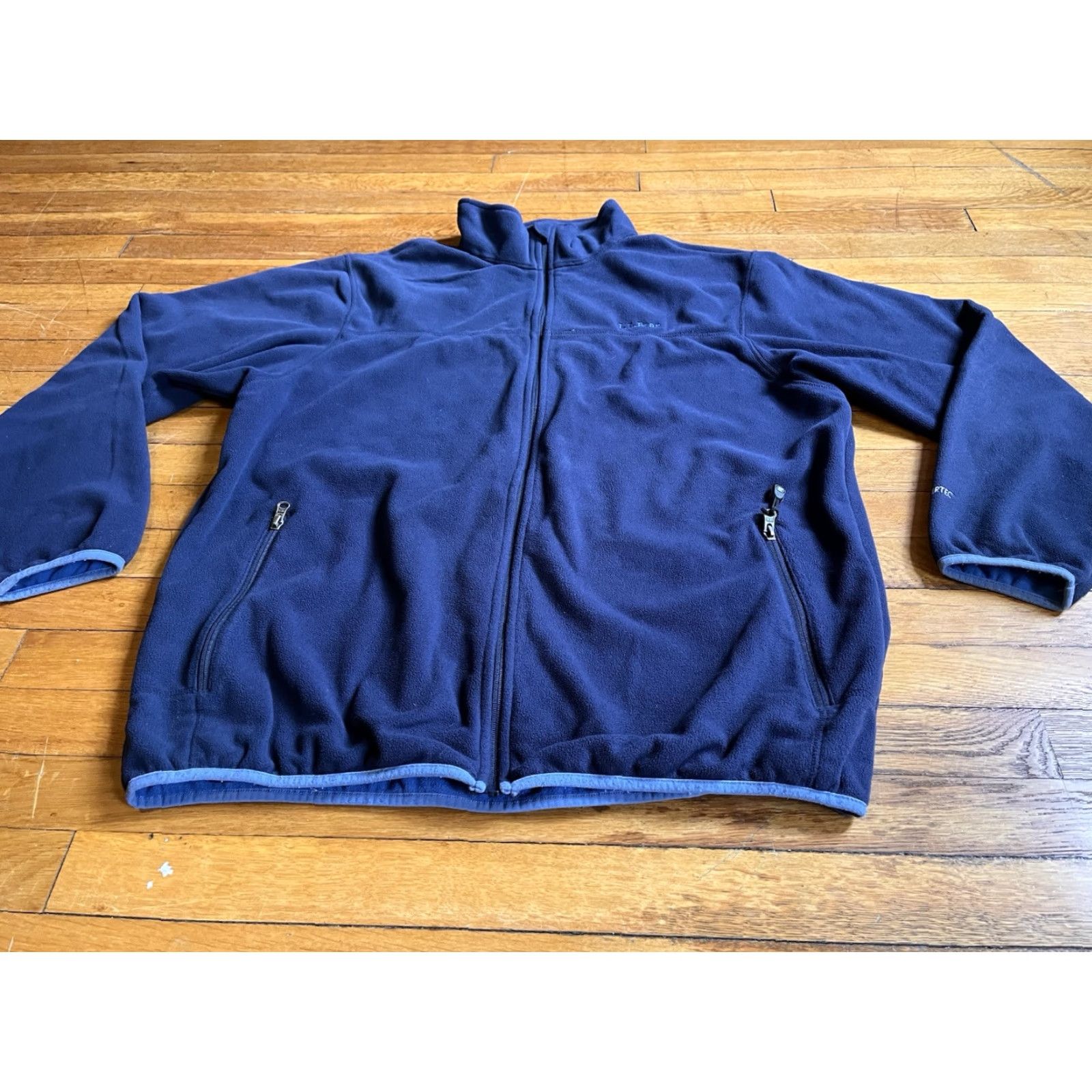 Vintage VINTAGE LL Bean Polartec Full Zip Fleece Men’s XL Blue Jacket Size US XL / EU 56 / 4 - 2 Thumbnail