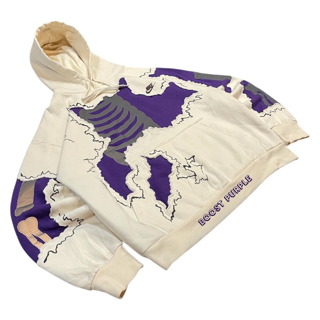 Nike × Vintage Reworked Hoodie Skeleton Size US L / EU 52-54 / 3 - 3 Thumbnail