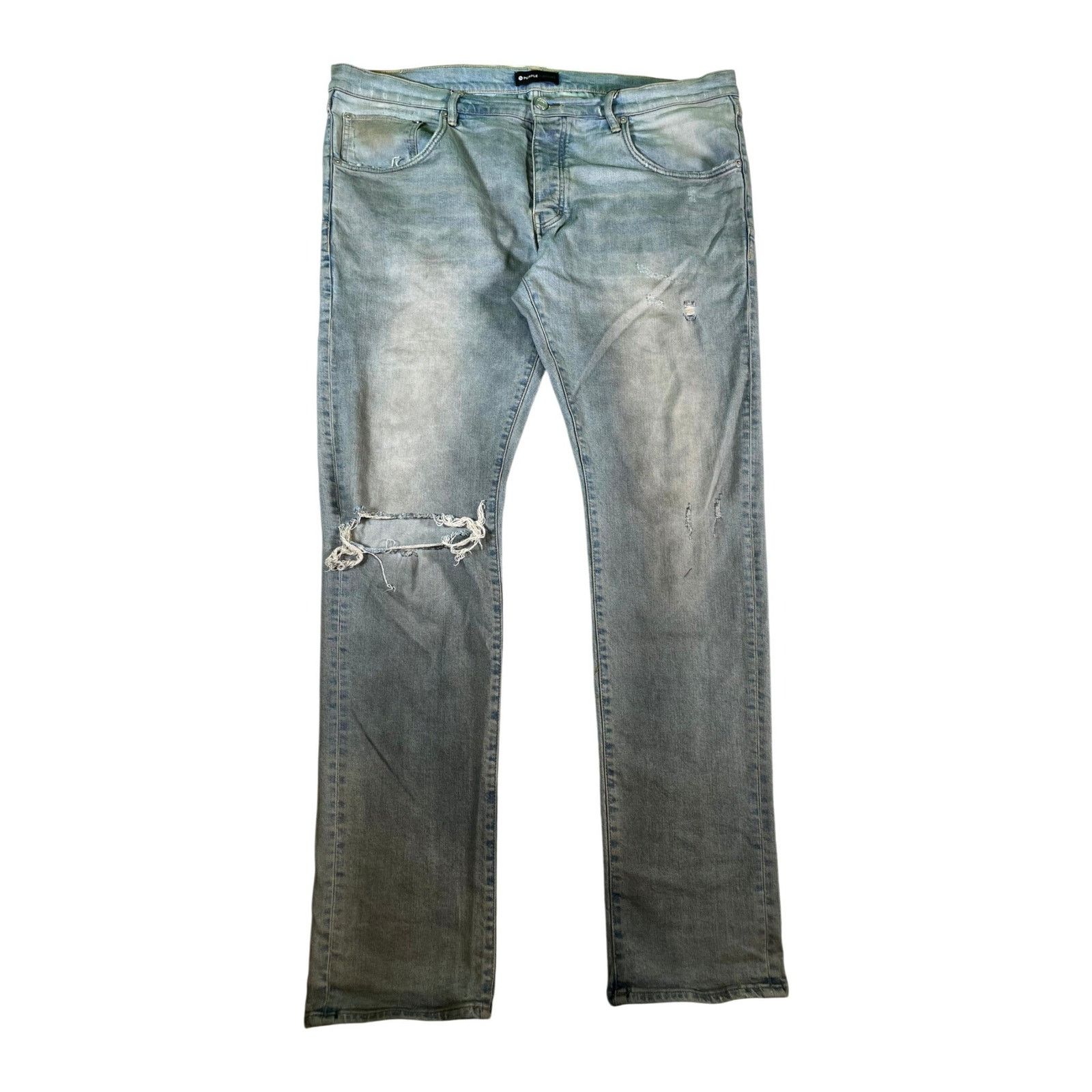 Purple Brand Purple Brand Light Wash Jeans Size US 40 / EU 56 - 1 Thumbnail