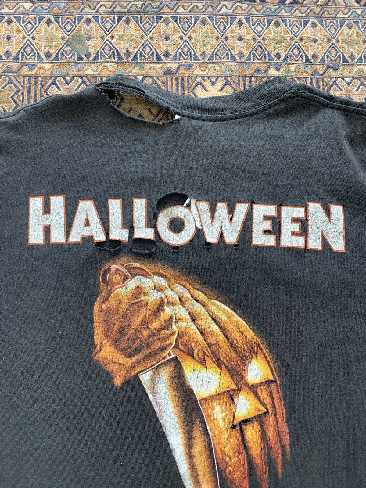Vintage Vintage 1978 Halloween Purely and simply evil t shirt Size US XL / EU 56 / 4 - 8 Thumbnail