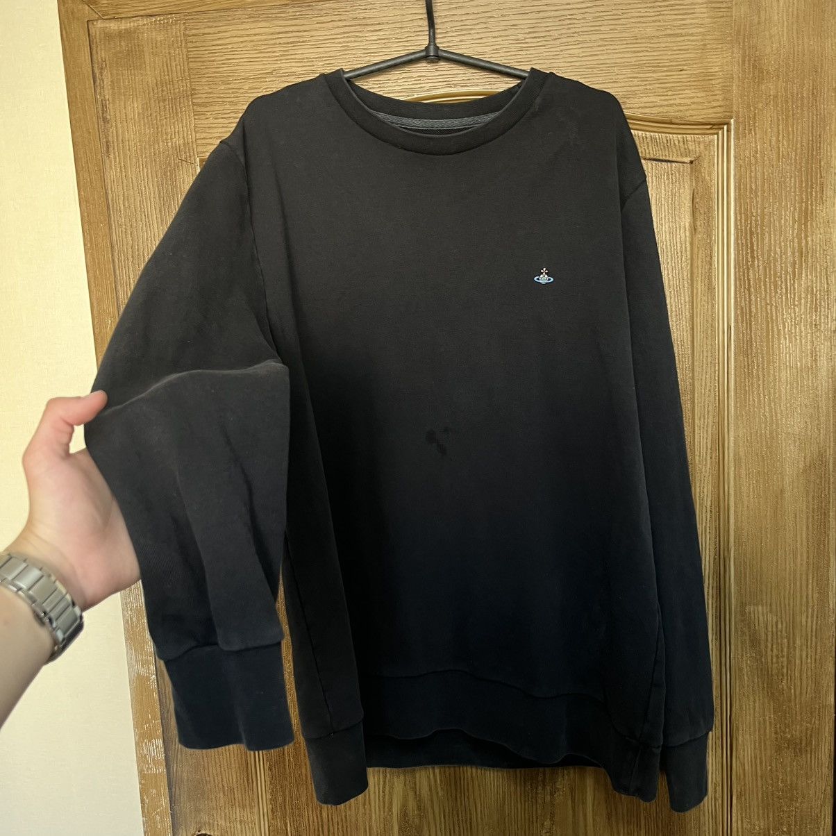 Vivienne Westwood Vintage Vivienne Westwood Sweatshirt Orb Logo Basic Pullover Size US XL / EU 56 / 4 - 2 Thumbnail
