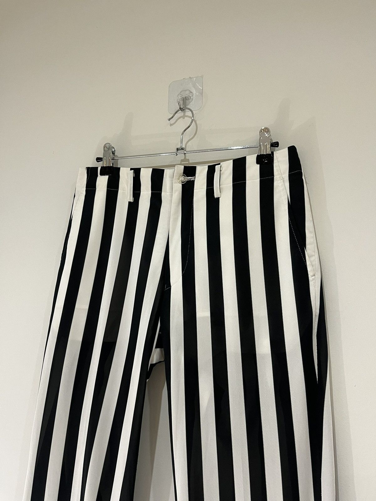 Junya Watanabe Junya Watanabe S/S 2001 Striped Trousers Size 27" / US 4 / IT 40 - 4 Thumbnail