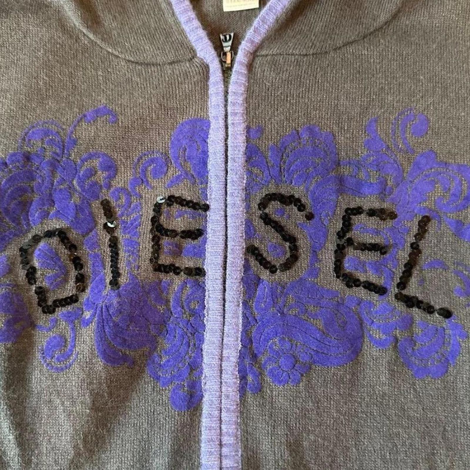 Diesel Diesel whimsy goth 2000s grunge hoodie Size XS / US 0-2 / IT 36-38 - 5 Thumbnail