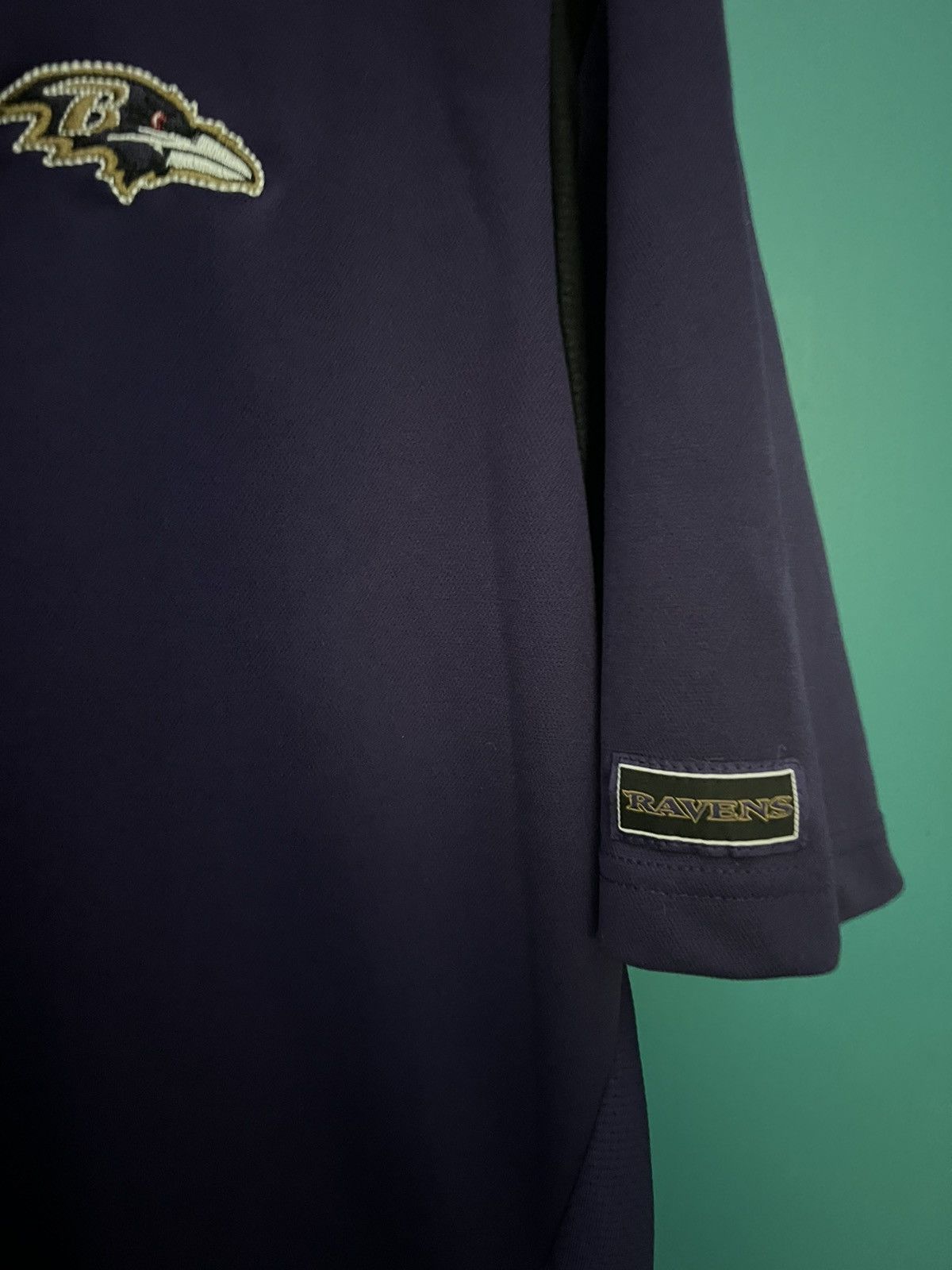 NFL × Vintage Vintage Stitched Ravens Short Sleeve Polo Size US L / EU 52-54 / 3 - 3 Thumbnail