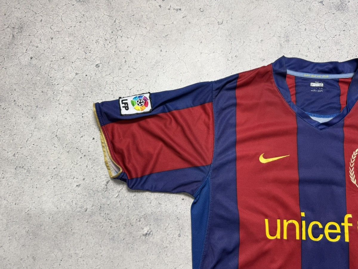 Nike Nike FC Barcelona 2007/2008 Vintage Soccer Jersey Size US M / EU 48-50 / 2 - 6 Thumbnail