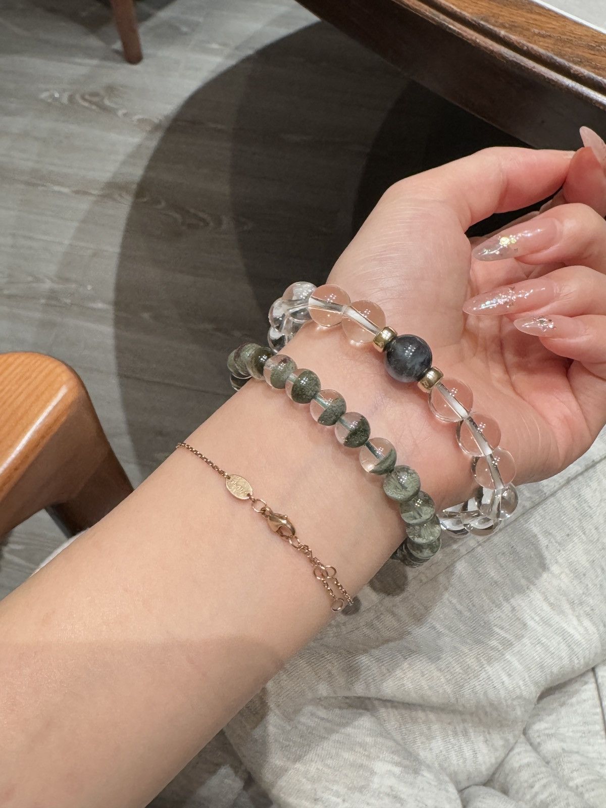 Other The Stone of Wealth ：Chorite-Crystals Bracelets Size ONE SIZE - 1 Thumbnail