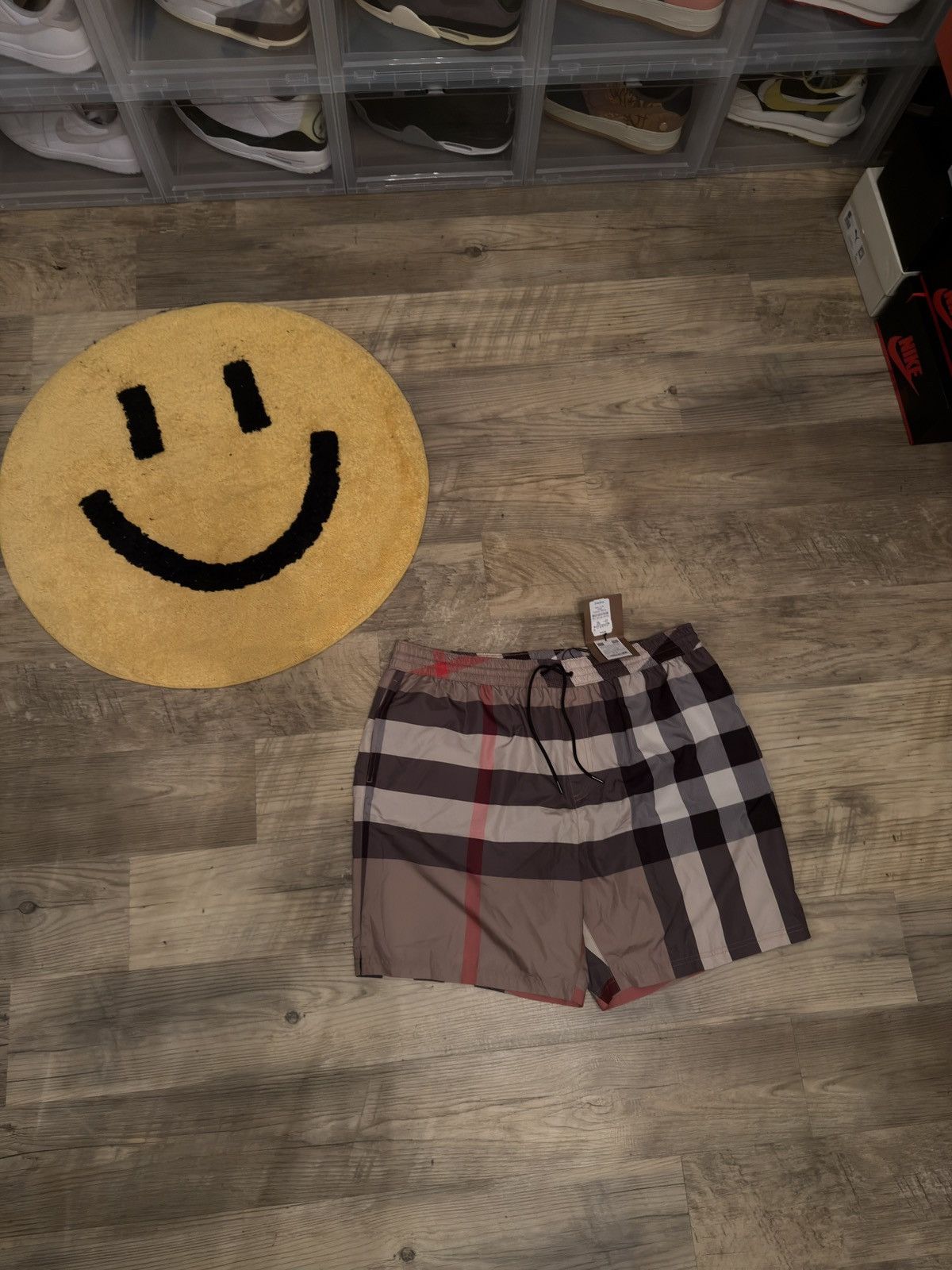 Burberry BURBERRY MENS GUILDES CHECK SWIM SHORT SIZE XXL or 38 waist Size US 38 / EU 54 - 1 Thumbnail