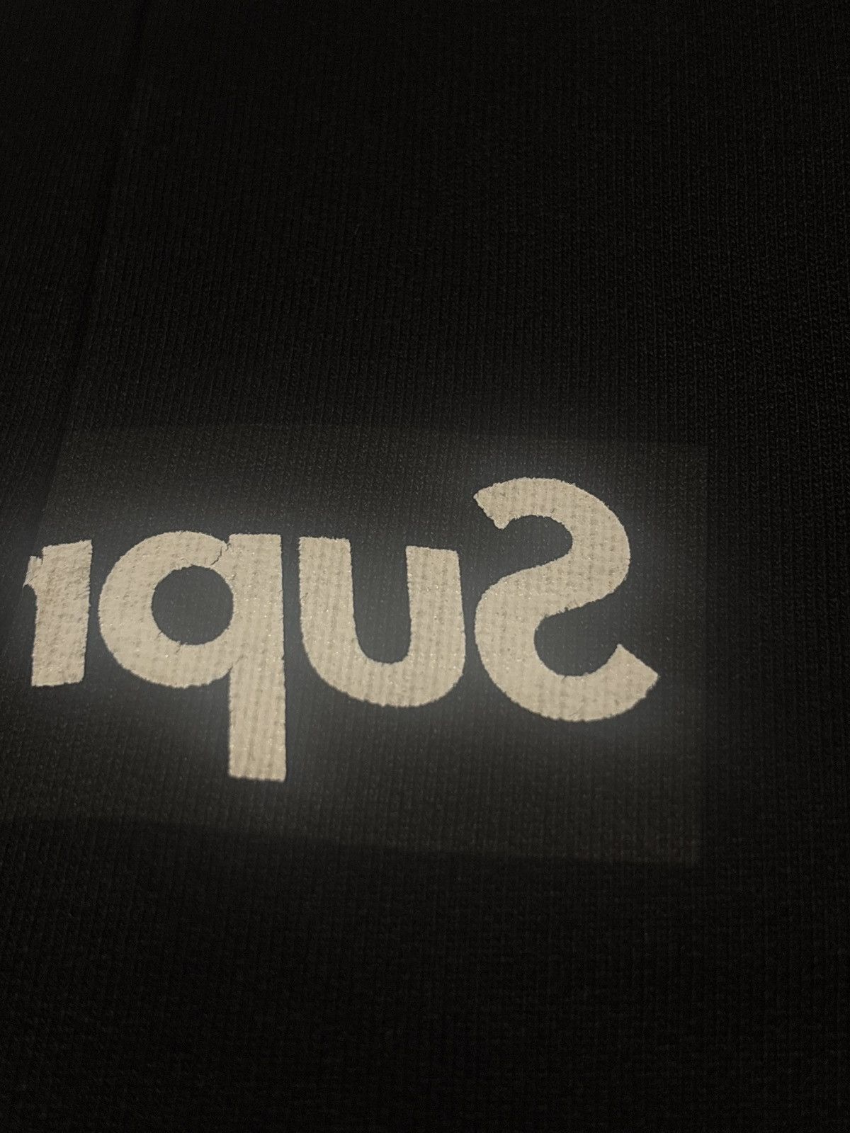 Comme des Garcons Supreme CDG Split Box Logo Hooded Swearshirt Size US XL / EU 56 / 4 - 9 Thumbnail