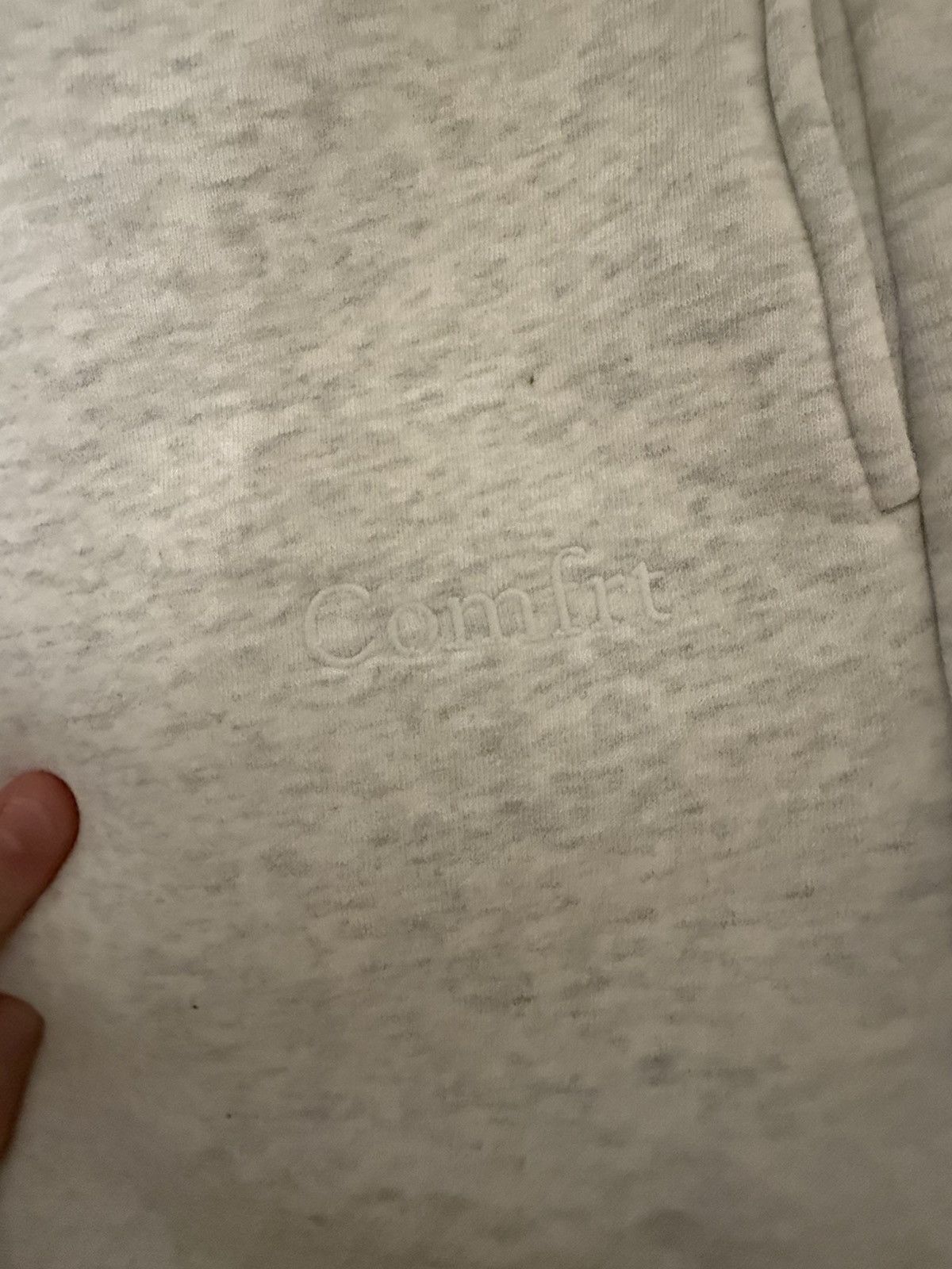 Other Comfrt Brand Light Gray Cuffed Sweatpants Size L Size US 36 / EU 52 - 2 Thumbnail