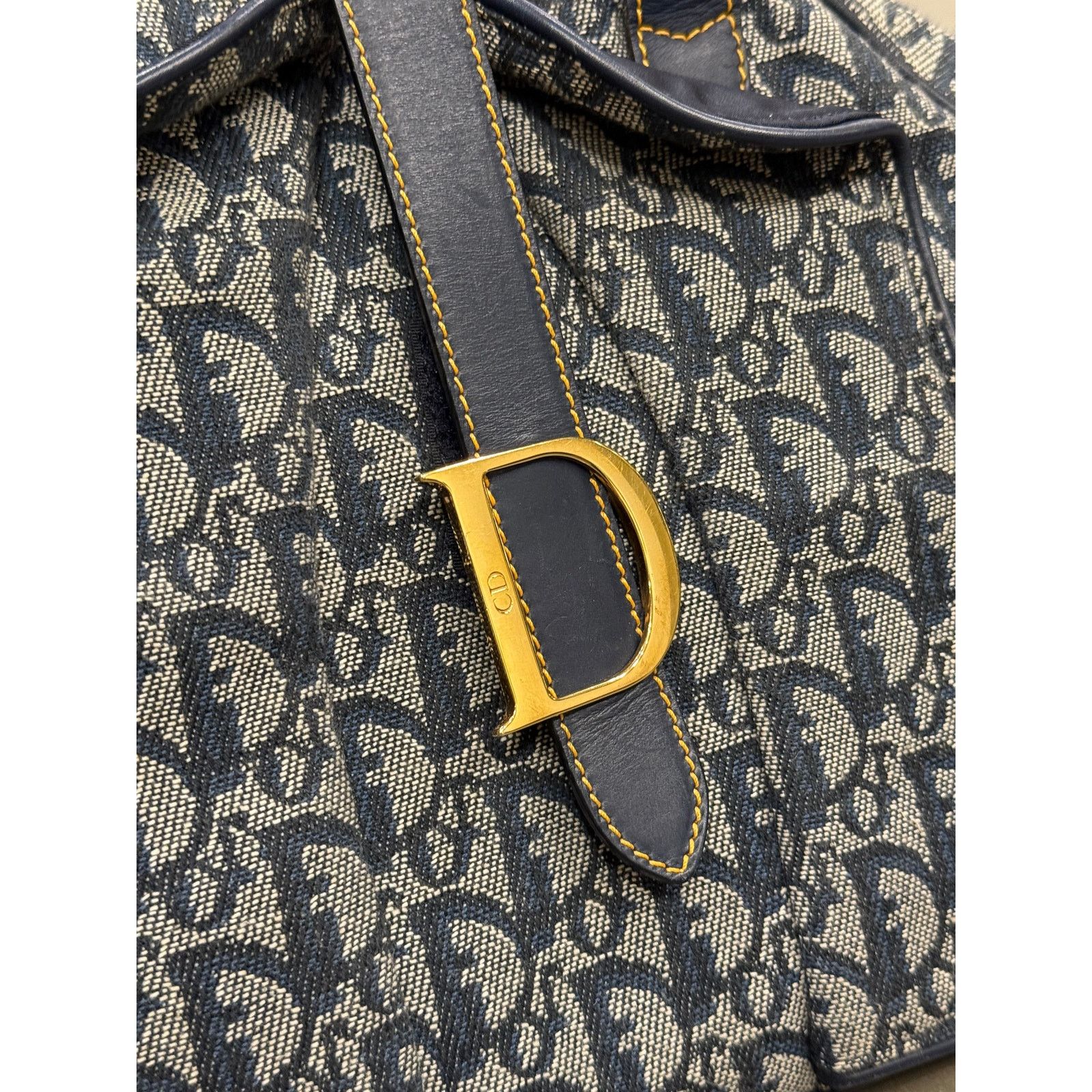 Dior 2000s Dior by Galliano bowling monogram bag Size ONE SIZE - 9 Thumbnail