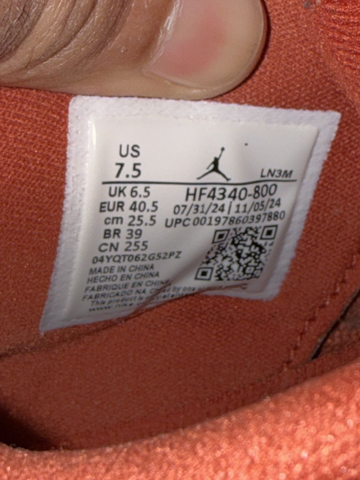 Jordan Brand brick by brick jordan 4 Size US 7.5 / EU 40-41 - 7 Thumbnail