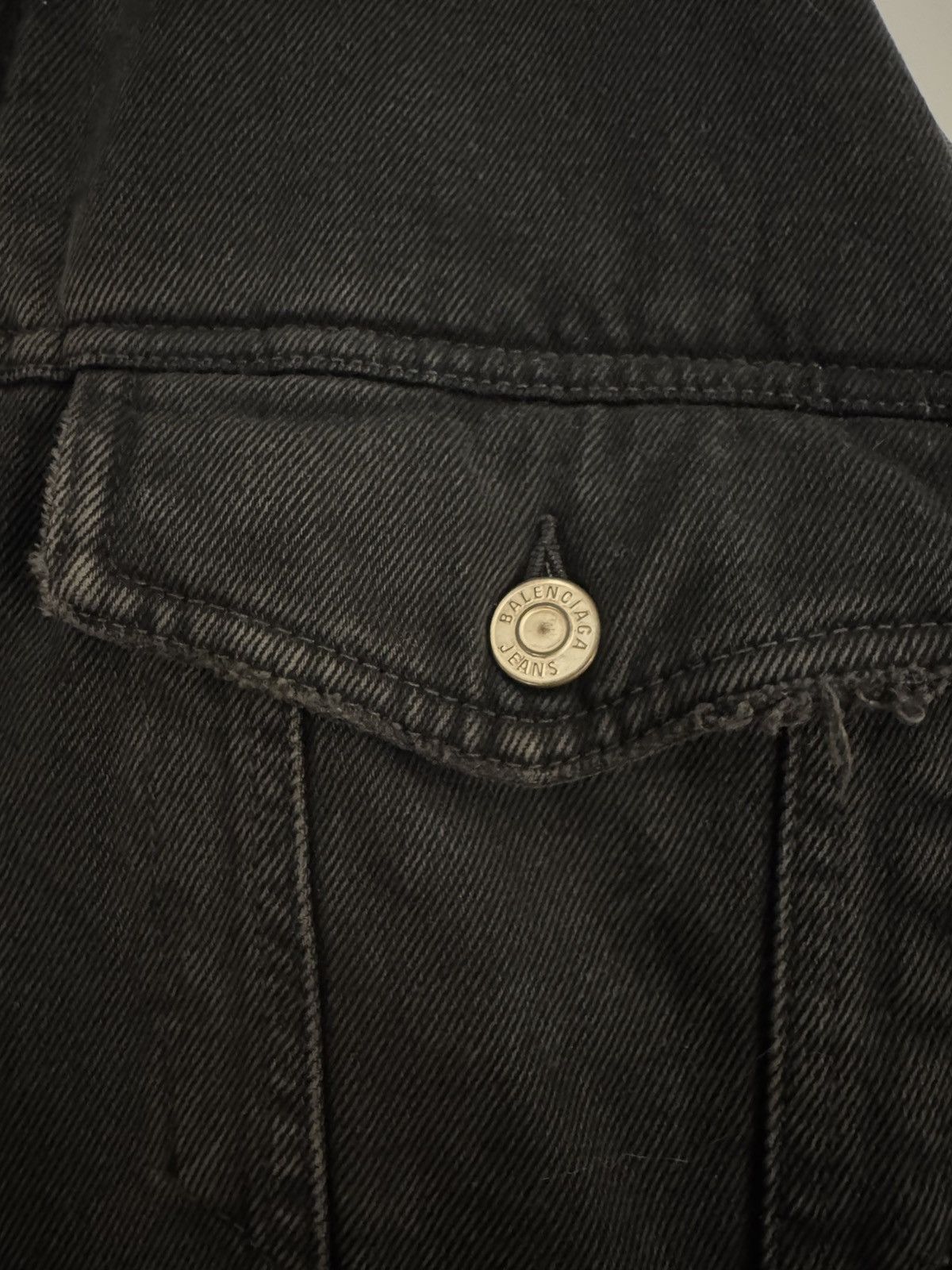 Balenciaga Padded Denim Jacket Size US S / EU 44-46 / 1 - 3 Thumbnail