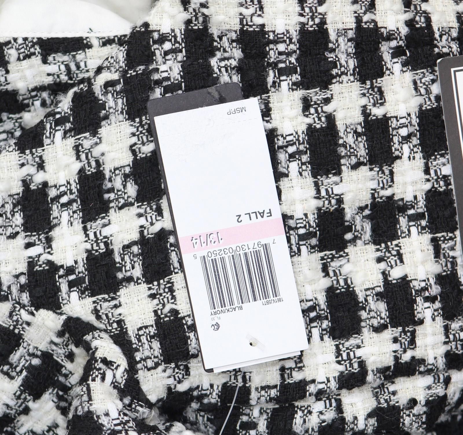 Other Nwt City Studio Juniors Shift Dress Black / Ivory 13/14 Size M / US 6-8 / IT 42-44 - 3 Thumbnail